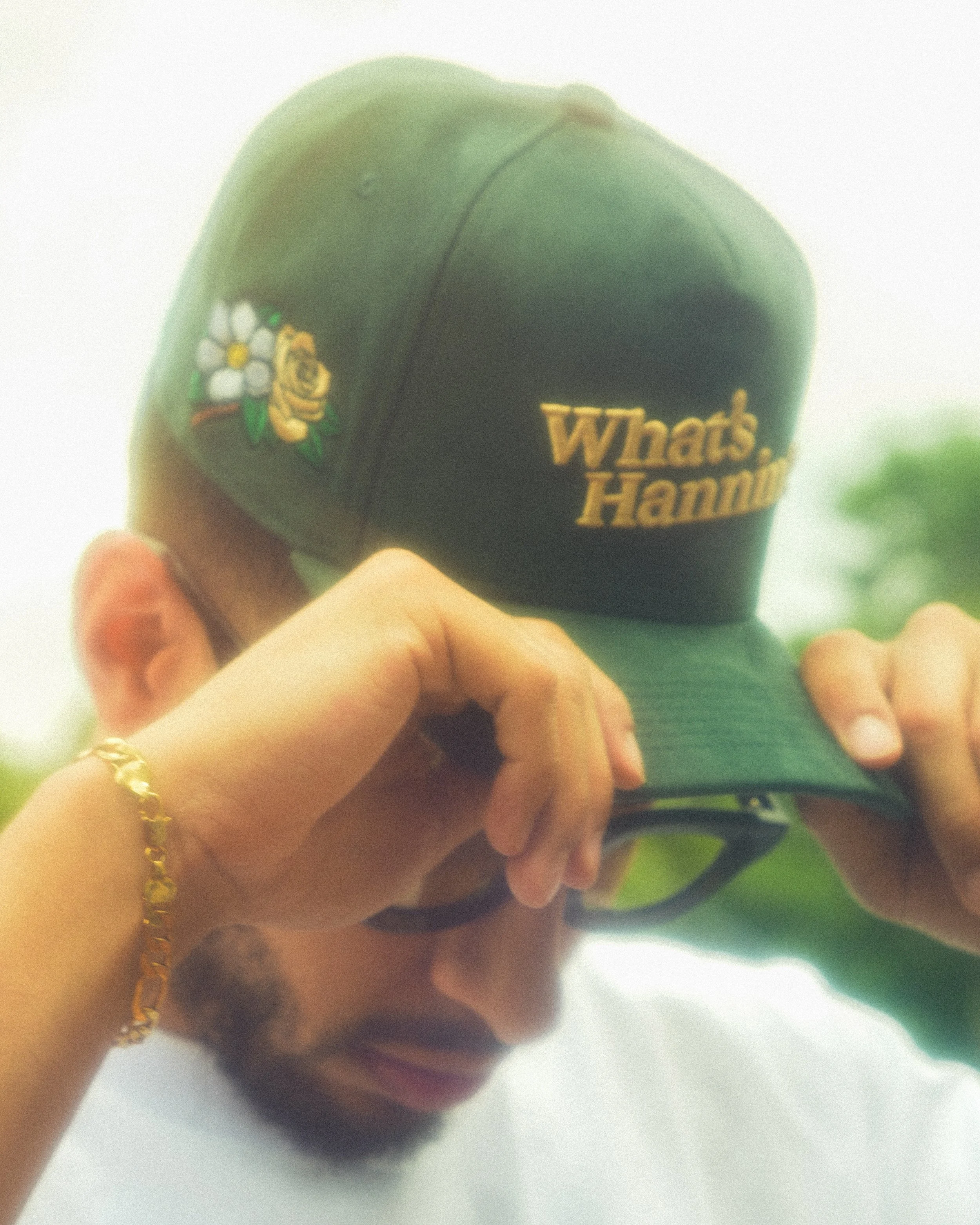 What's Hannin? "Suede Gems" Snapback