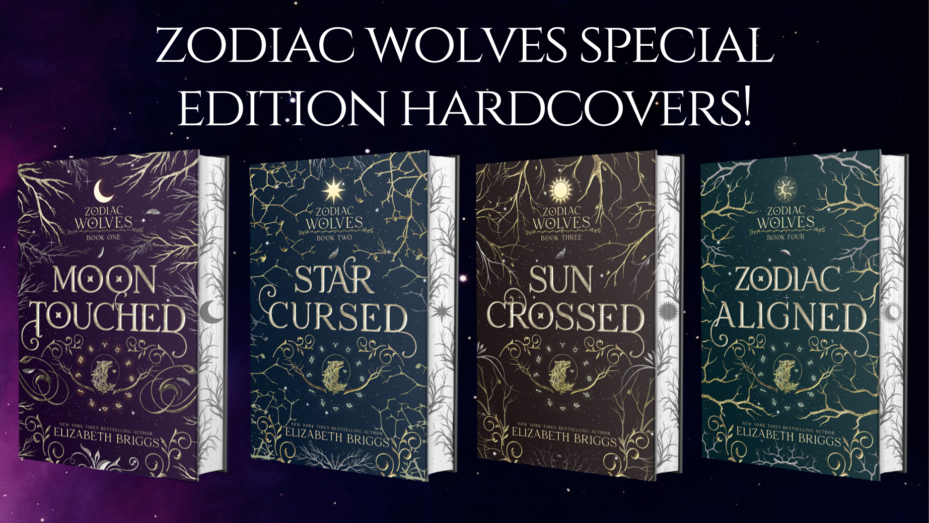 Zodiac Wolves Hardcovers