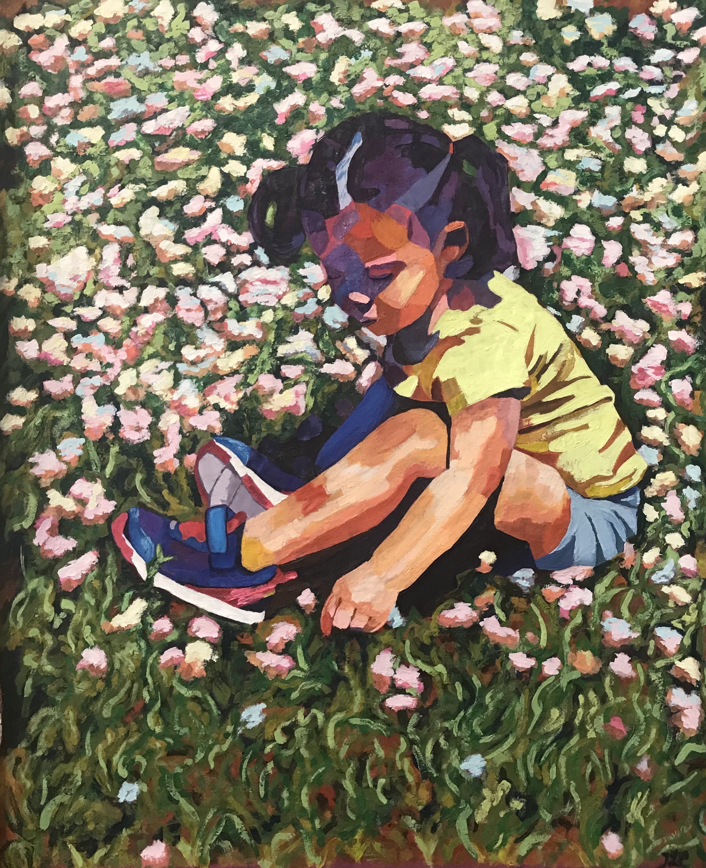 Playing in the Clover
Encasutic
24x30
2020