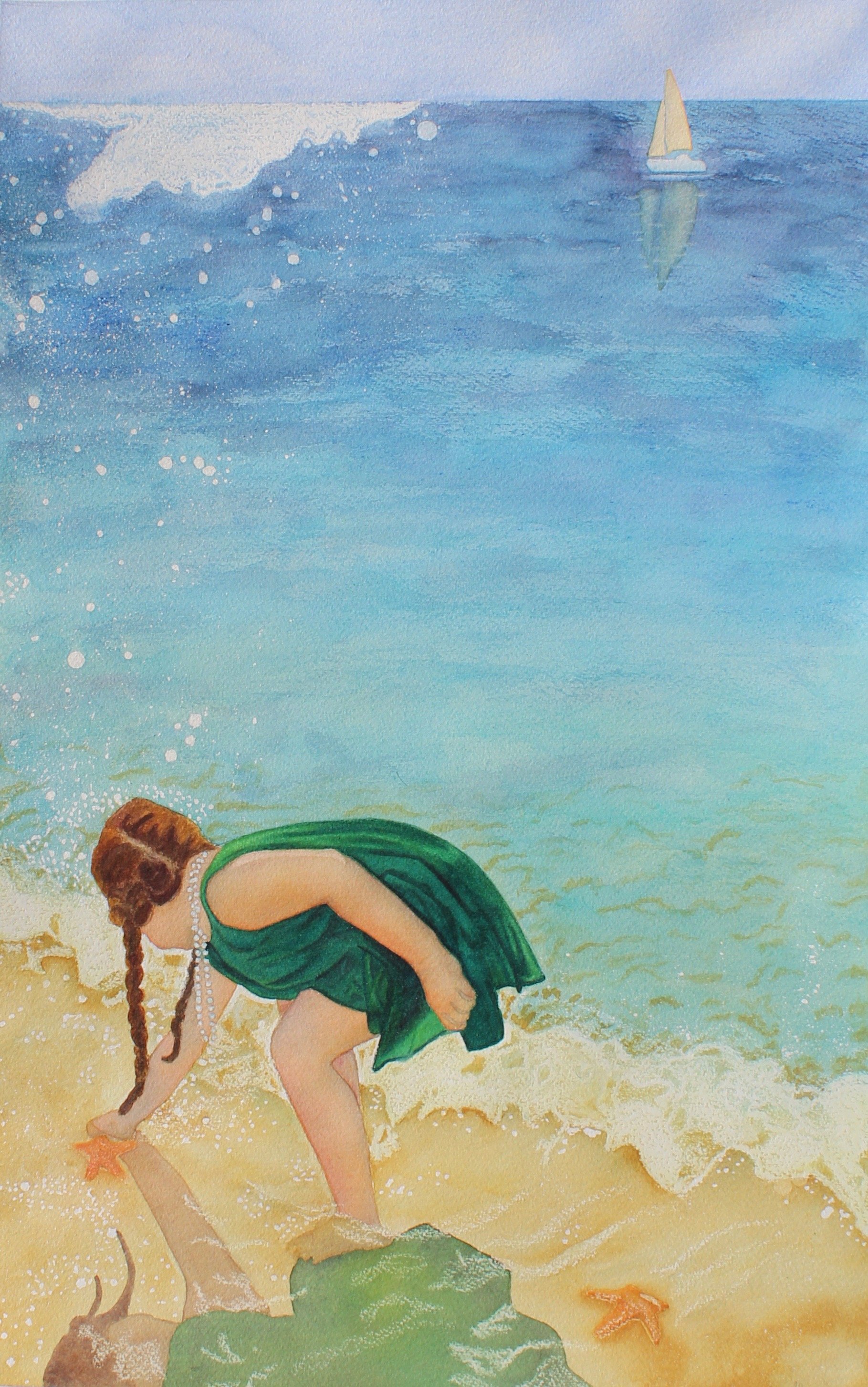 Reflections of the Curious
Watercolor
2021
15x22