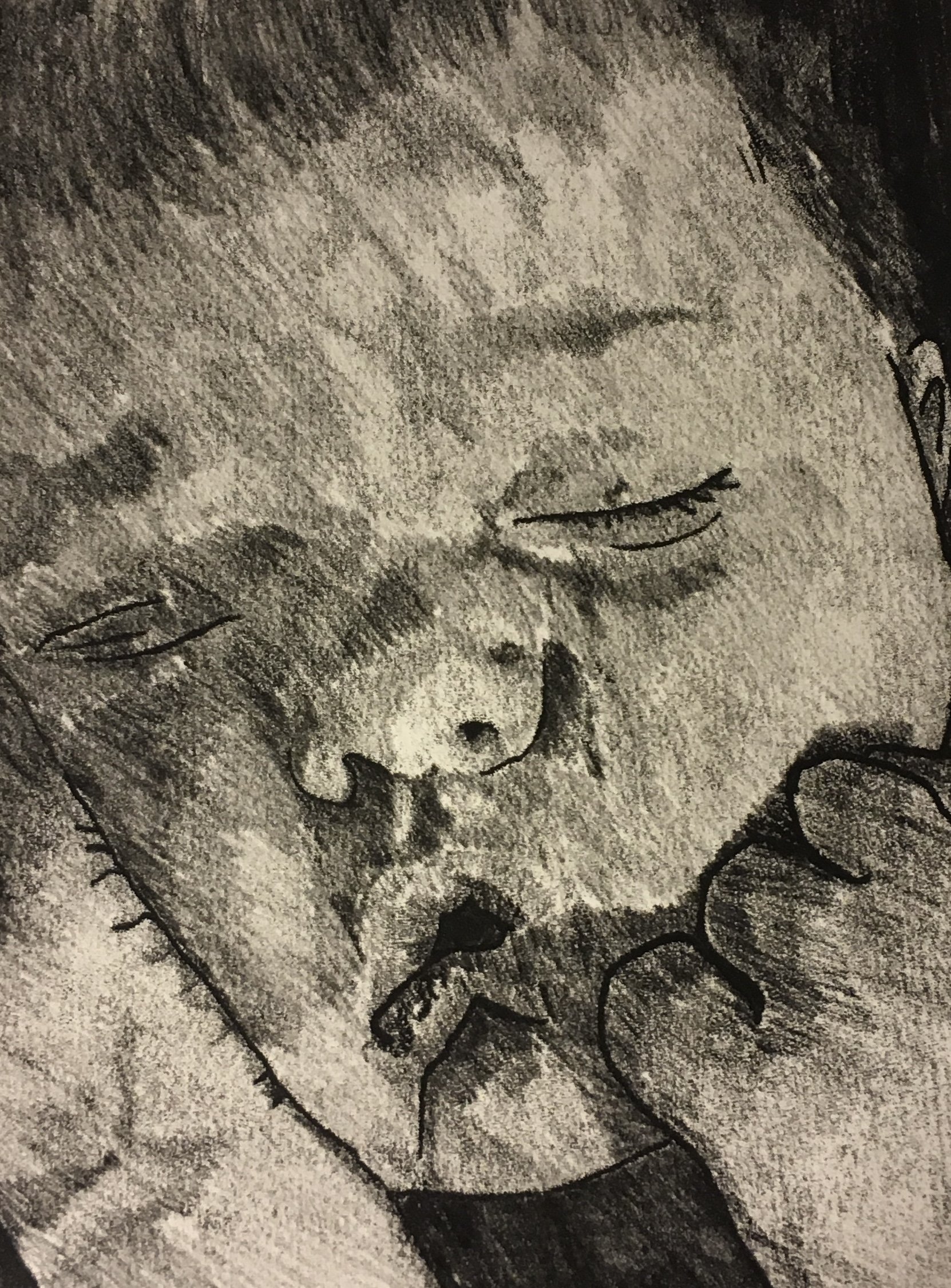 Sweet Sleep
Monotype Print
8x10
2018