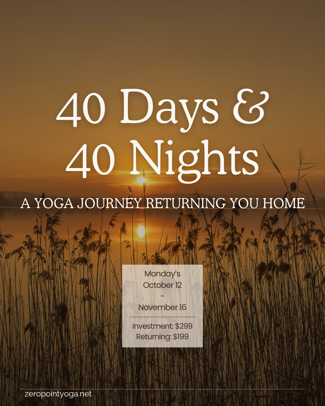 40 Days & 40 Nights