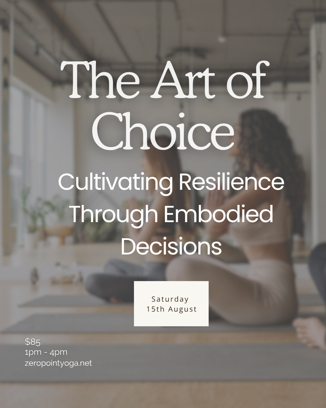 The Art of Choice: Cultivating Resilience Through Embodied Decisions