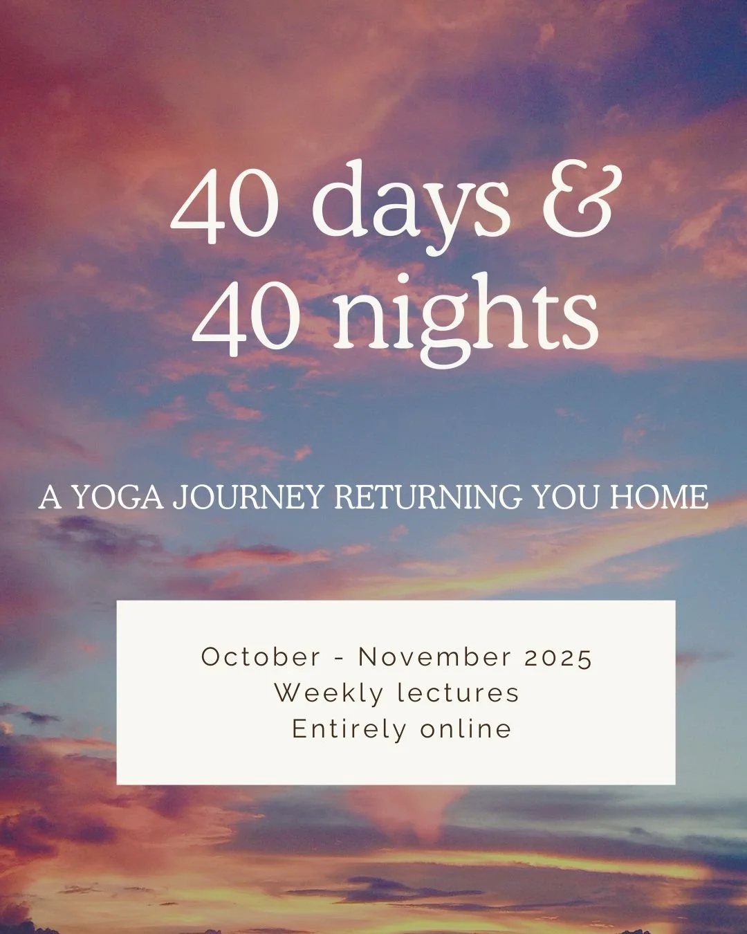 40 Days & 40 Nights