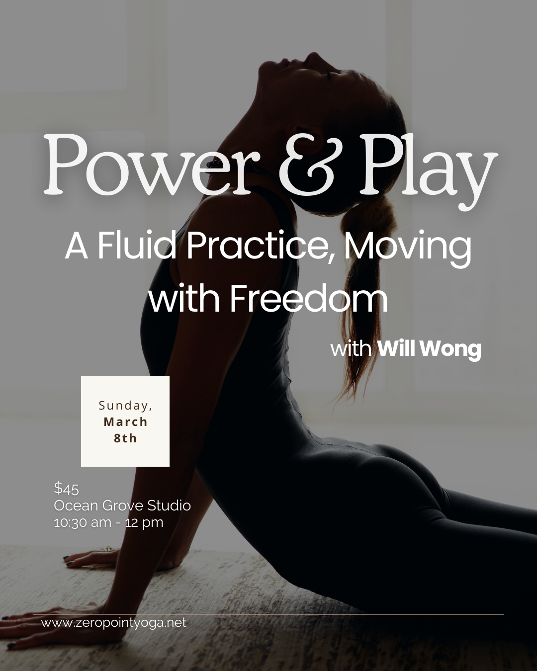 Power &amp; Play — A Fluid Practice, Moving with Freedom