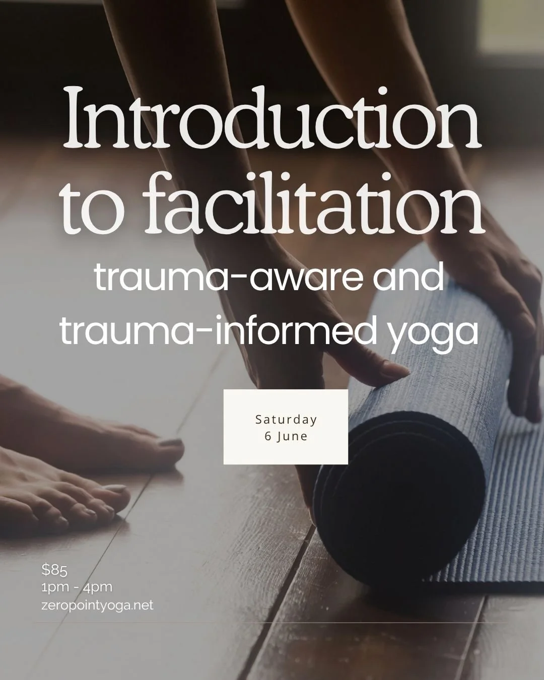 Introduction to facilitation trauma-aware and trauma-informed yoga