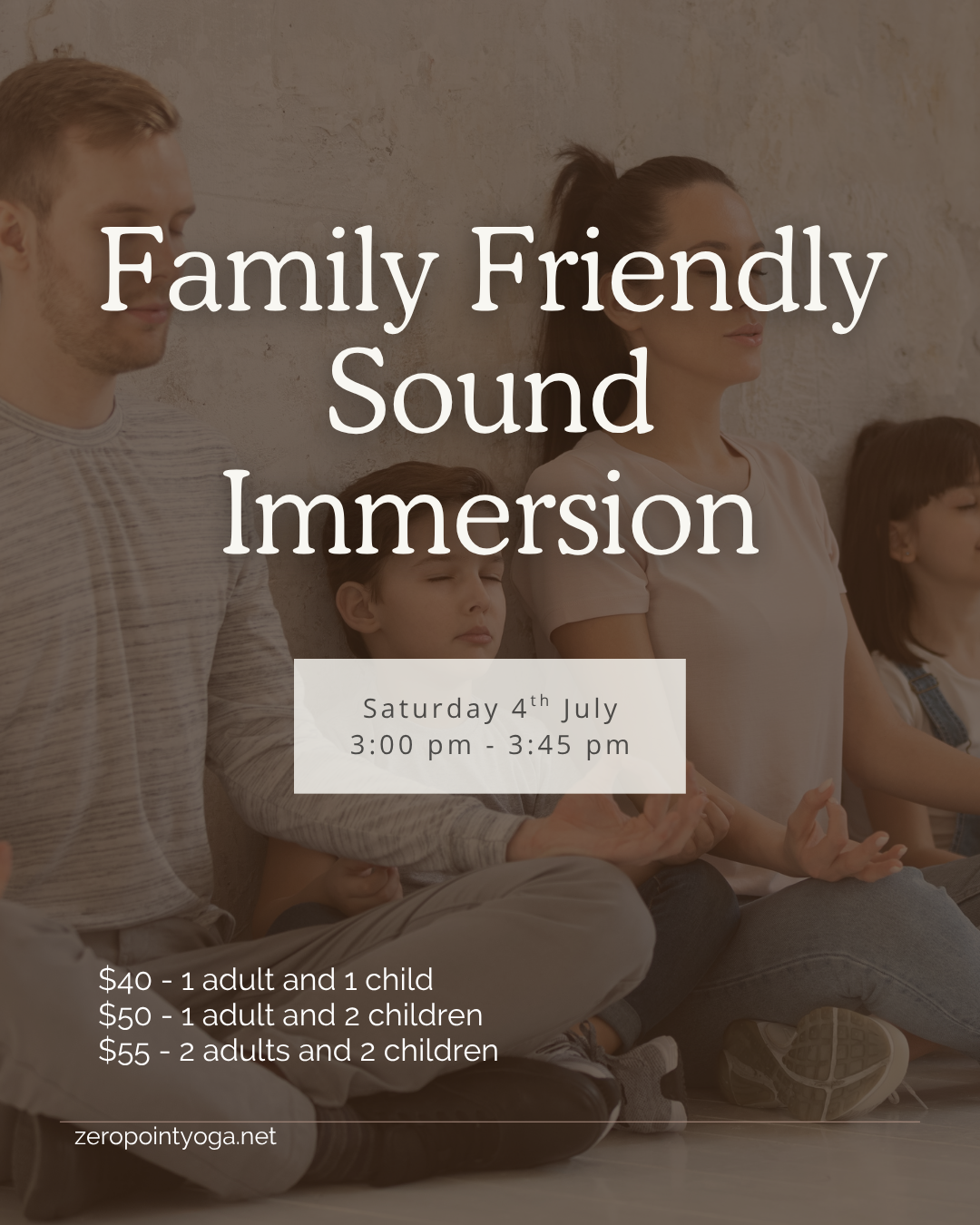 Family Friendly Sound Immersion
