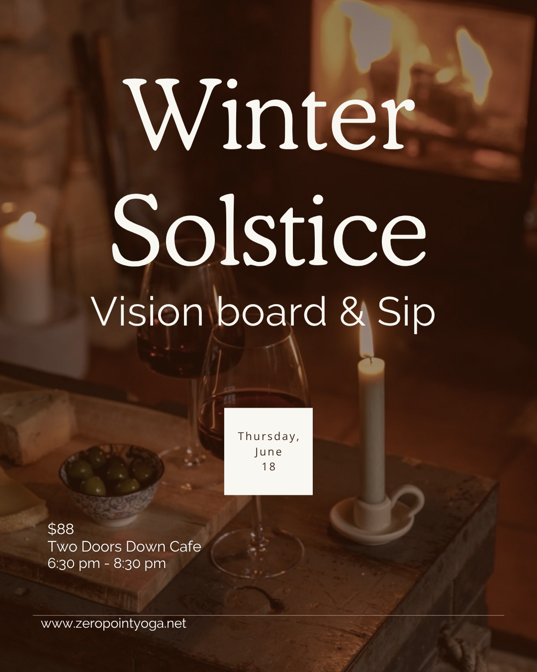 Winter Solstice: Vision board &amp; Sip
