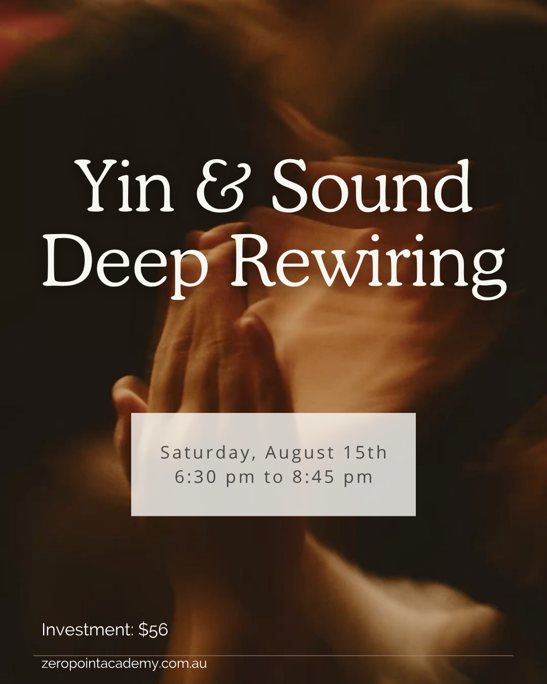Yin and Sound Deep Rewiring