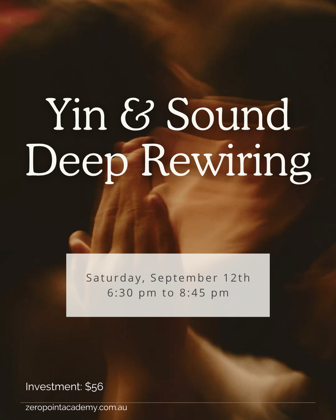 Yin and Sound Deep Rewiring
