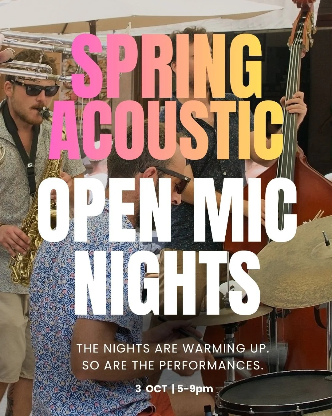 Spring Acoustic Open Mic Night 