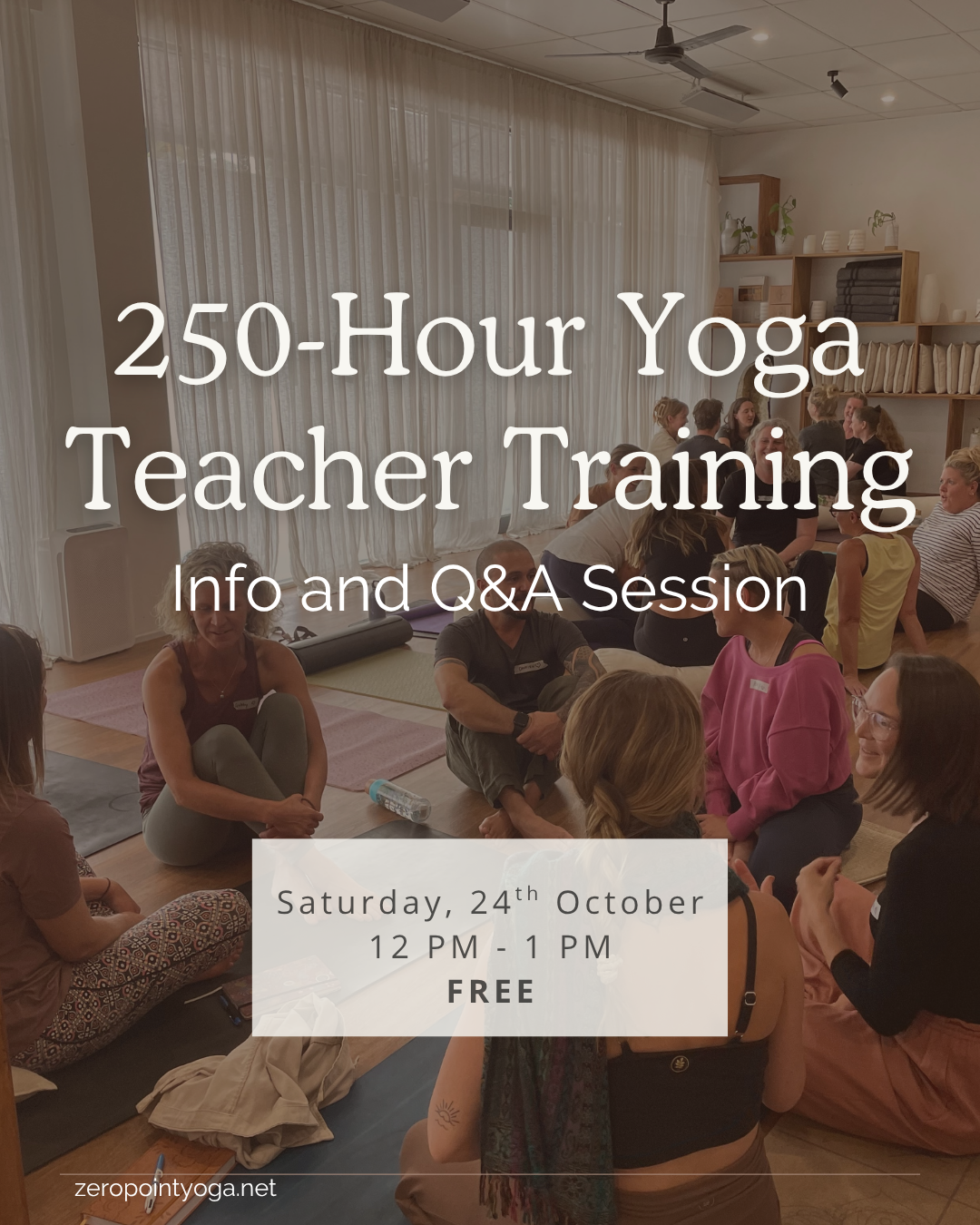 2027 250-hour Yoga Teacher Training | Info and Q&amp;A Session