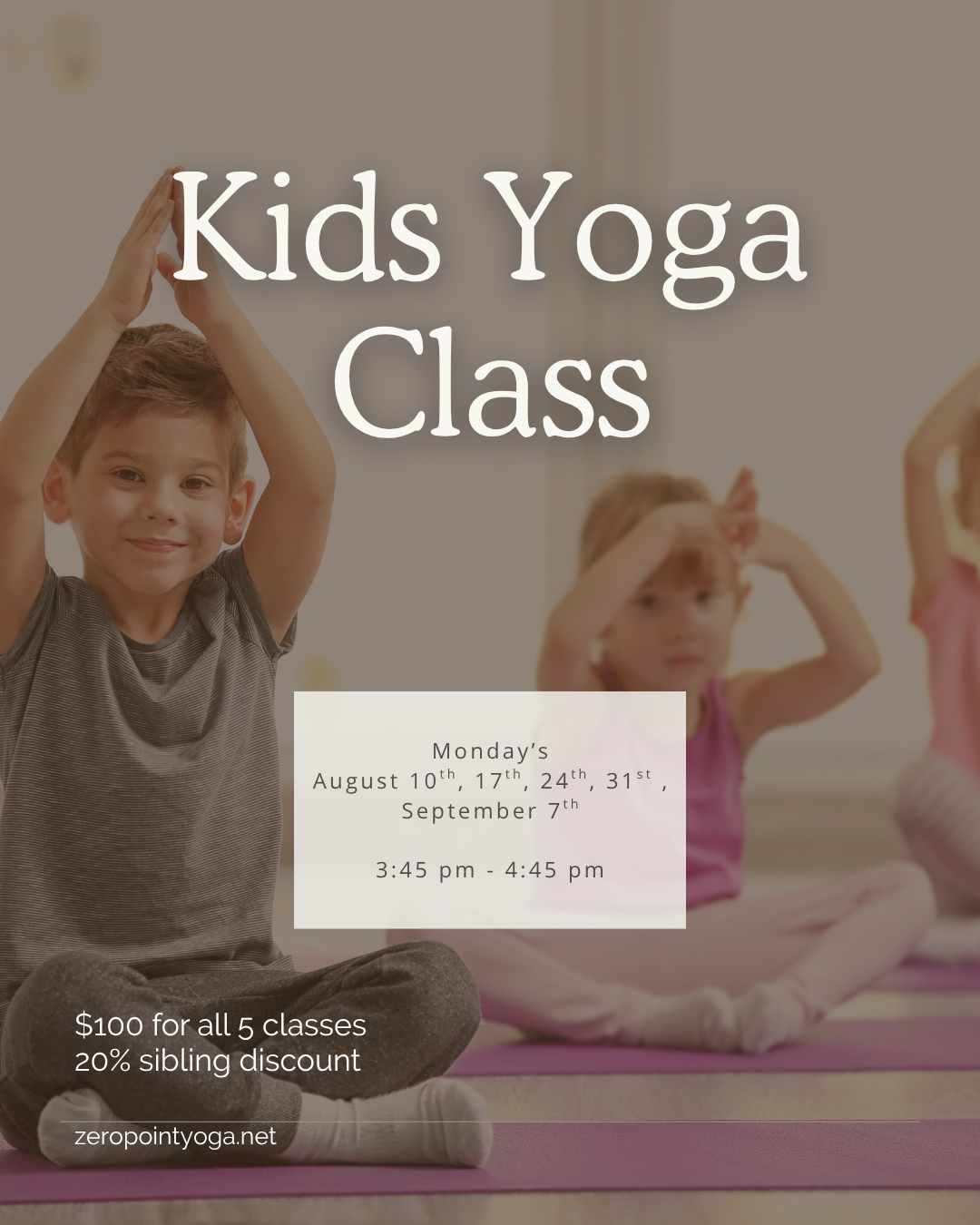 Kids Yoga Class