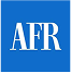 Australian Financial Review (AFR) logo in blue square