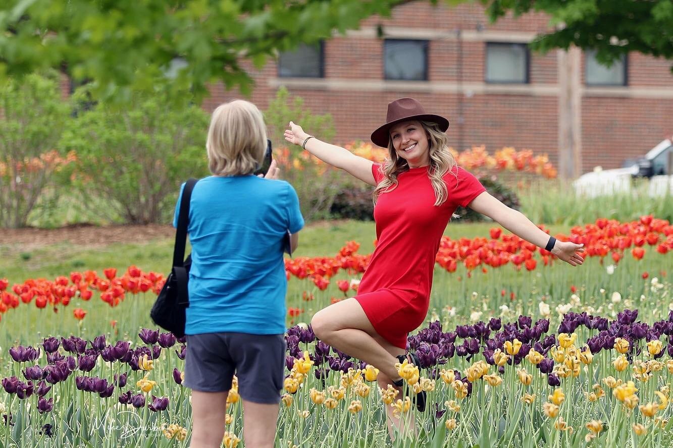 I spent as much time photographing the people visiting the various tulip gardens as I did photographing the flowers themselves while at the Tulip Time Festival in Holland, Michigan this past week. I've got a few thousand photos to sort through still,
