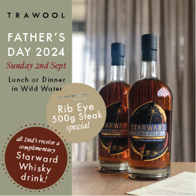 Father's Day - Sunday 1st Sept