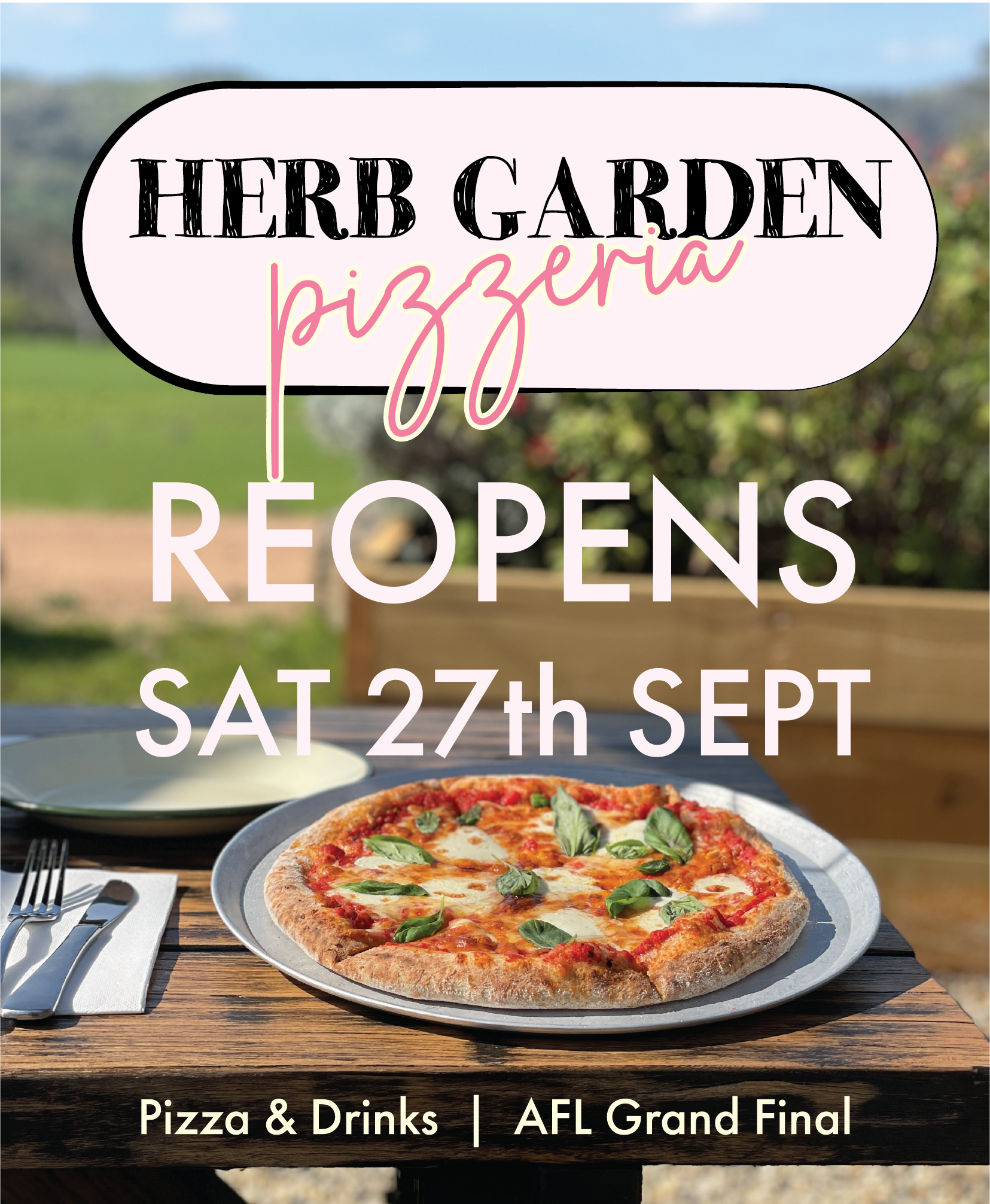 Herb Garden reopens!