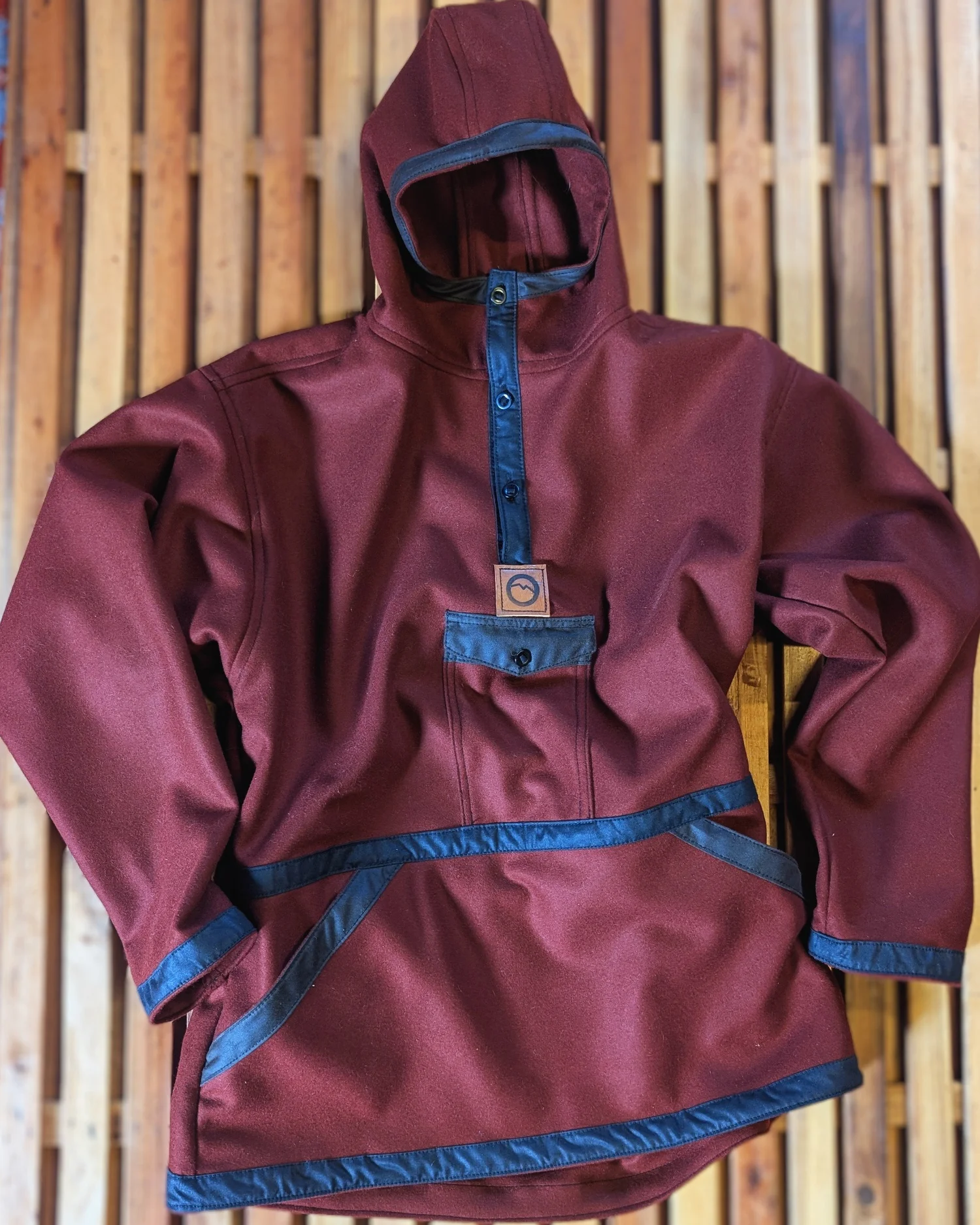 wool coat anorak liner — Peak Oil Company