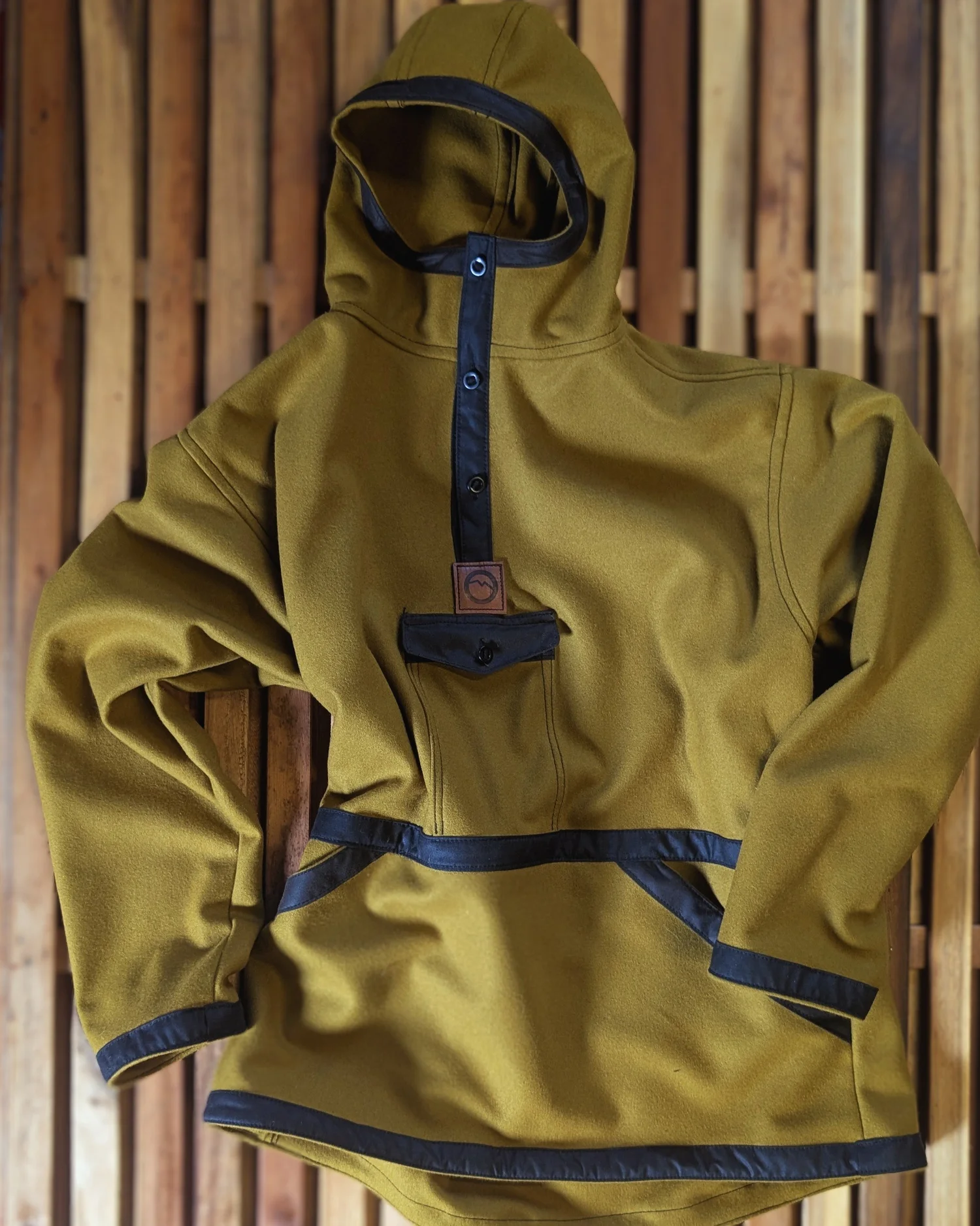 wool coat anorak liner — Peak Oil Company