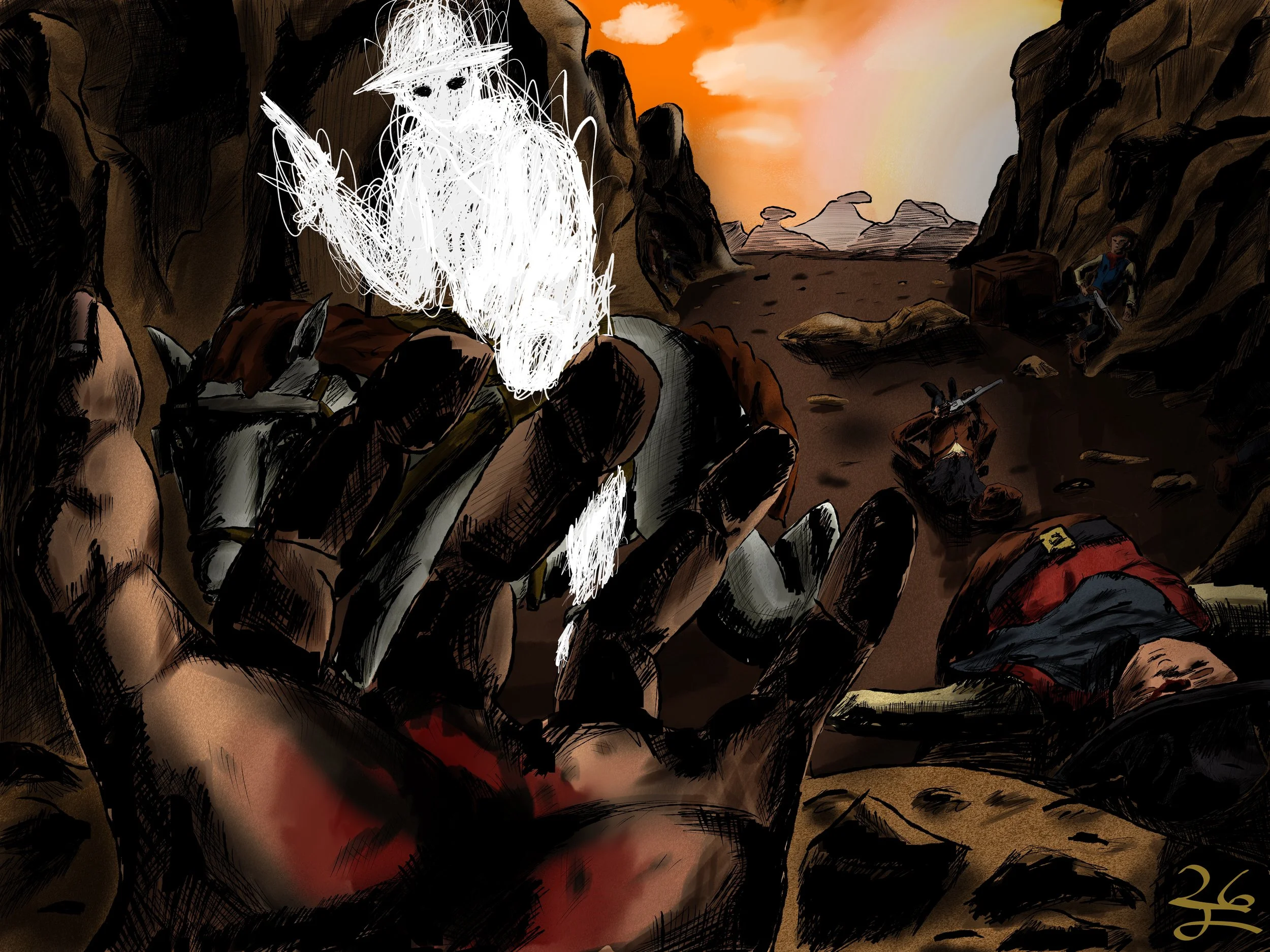 The Rider in White Open.jpeg