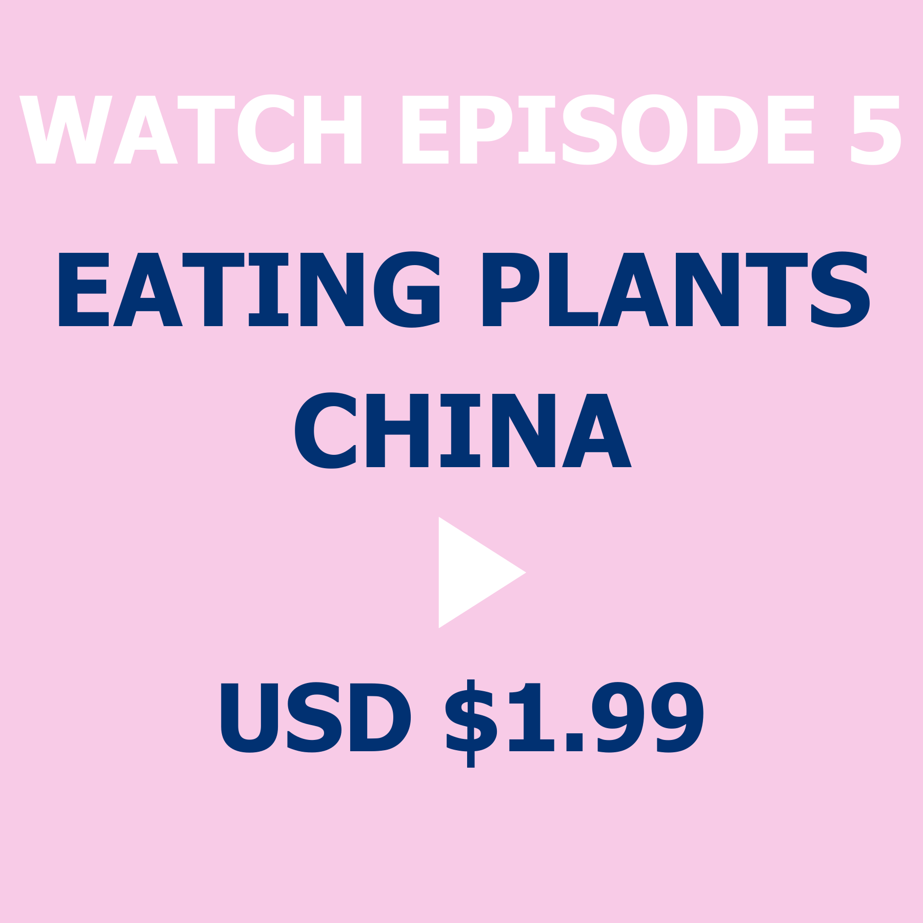 Eating Plants China