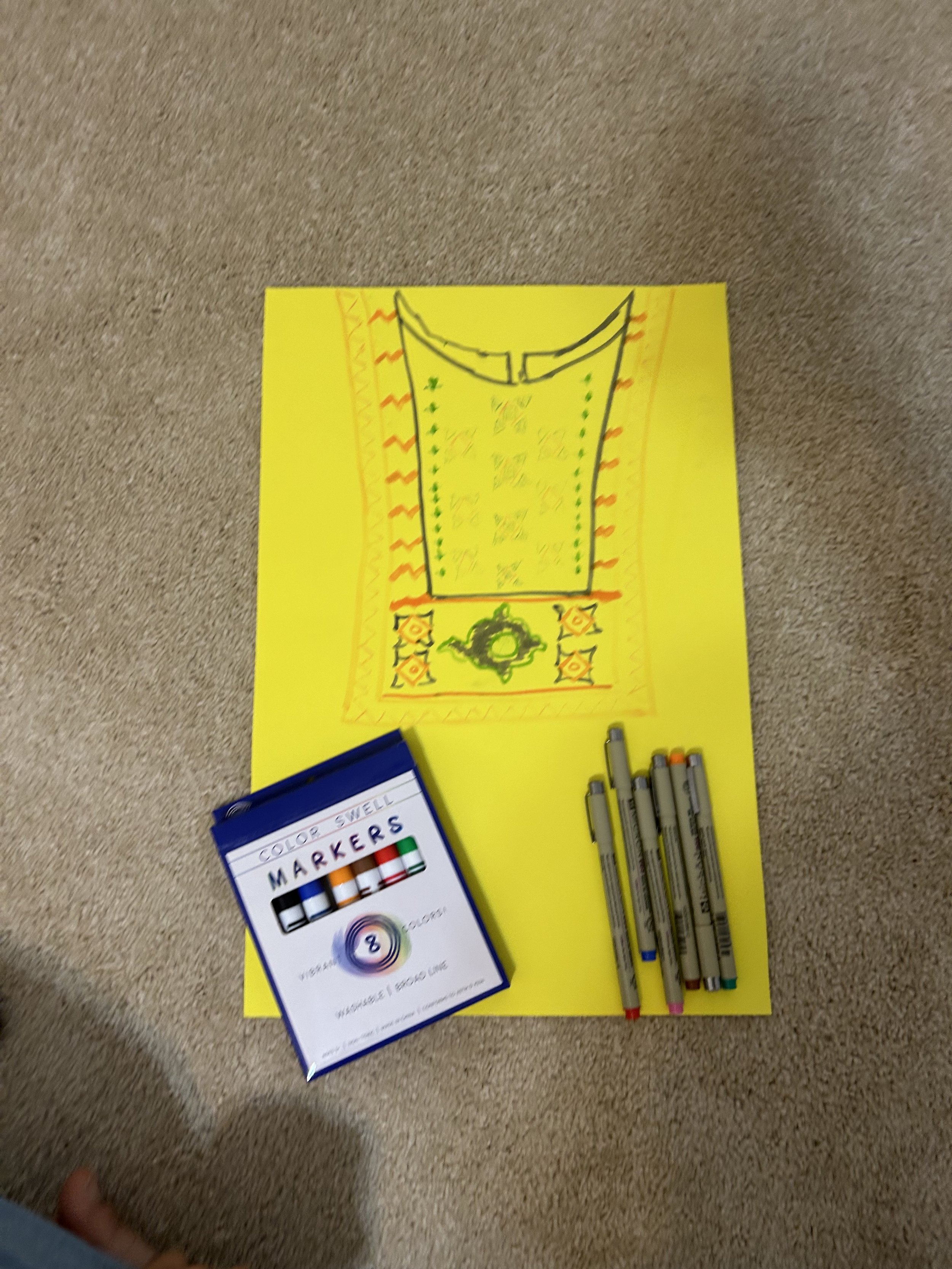 Full design with materials