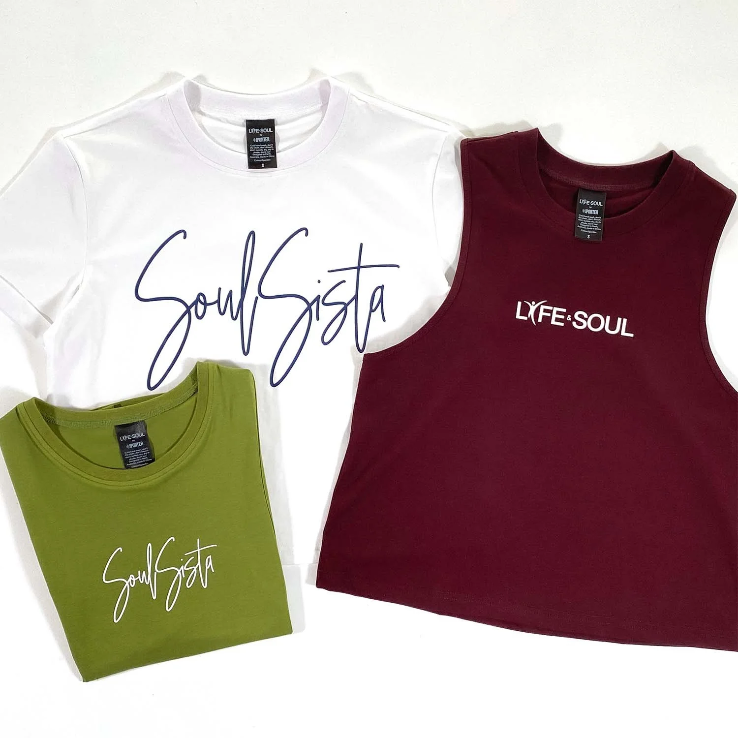 Custom printed tee shirt logos JPorter apparel Perth