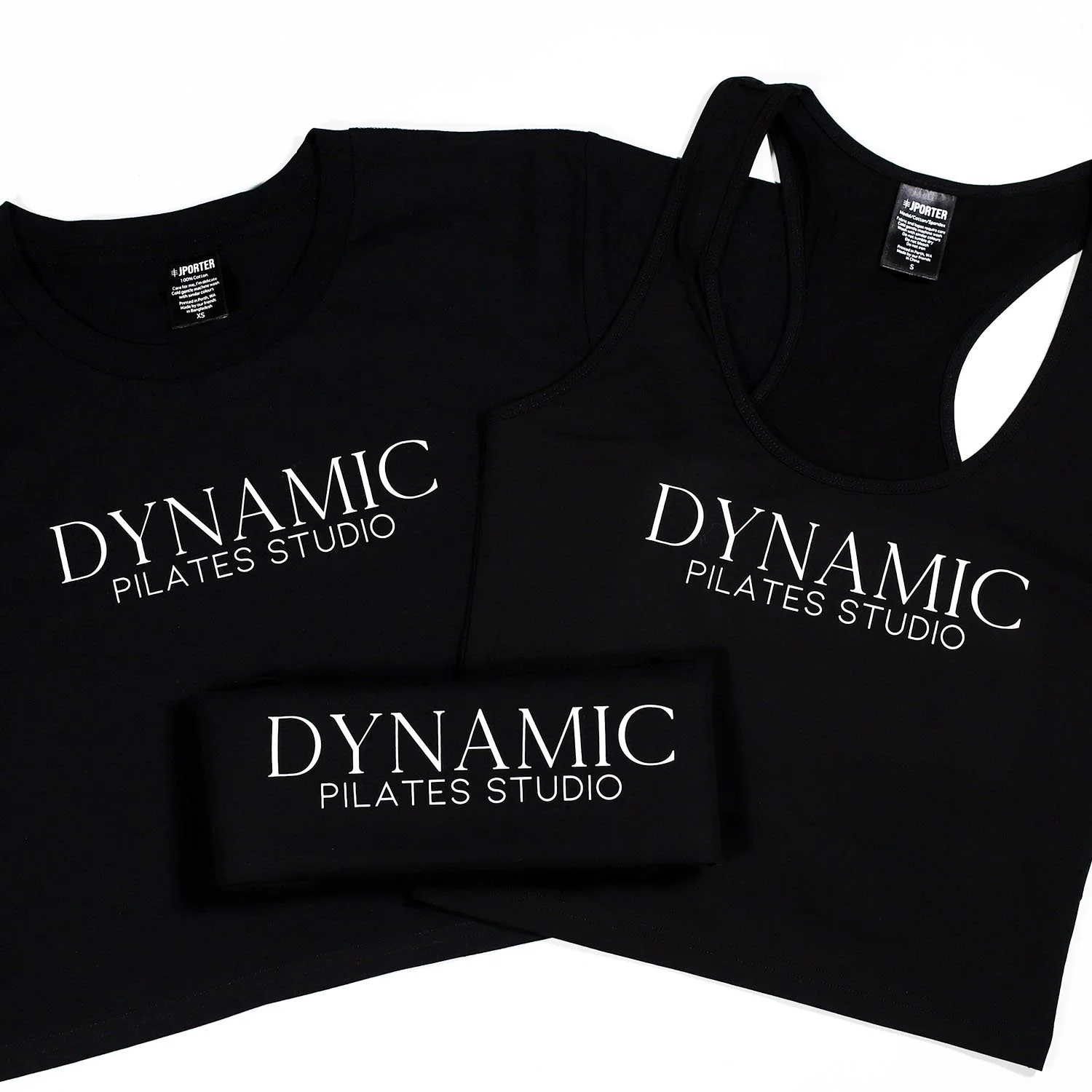 Custom printed tee shirt logos JPorter apparel Perth