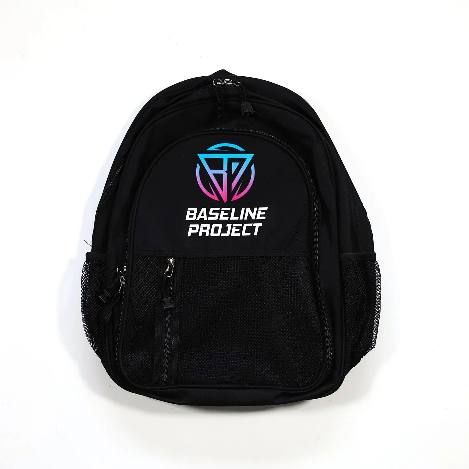 Custom backpack printed logos JPorter apparel Perth