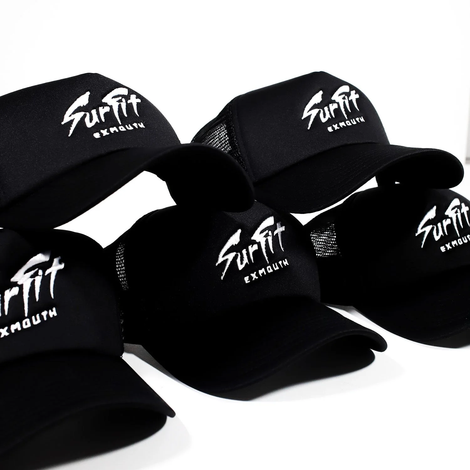 Custom trucker caps embroidered hat logos JPorter apparel Perth
