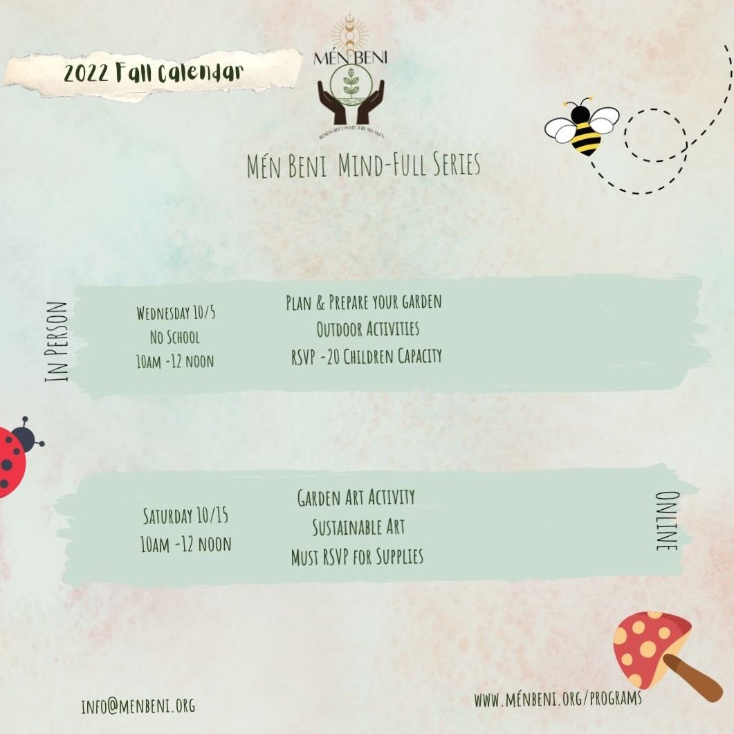 Mén Beni Mind-Full Series (In-Person)