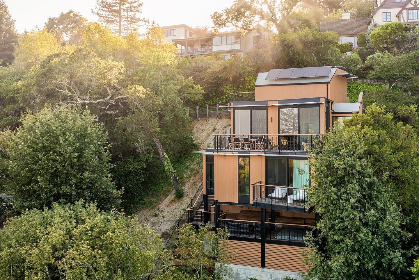 Originally purchased in May 2015, the Mill Valley project began as an empty lot. After 5 years of planning, design, construction, and hard work we are so proud to share the completed project. See more on our site - link in bio!