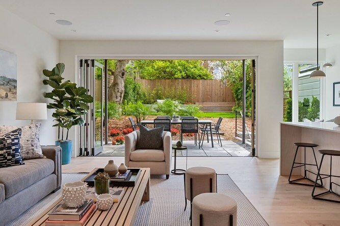 We love how we were able to engage the outdoors at&nbsp; the Alma Street project! By adding large folding doors to the backyard and the roof deck, we were able to make the most of the fantastic views of Cole Valley and Sutro Forest. See more of the A