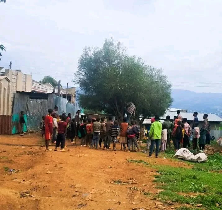 Hossanne Ethiopia Kebele allow dog to be killed by children
