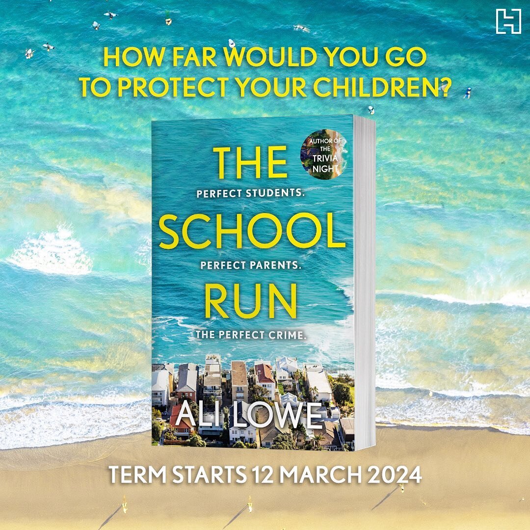 HERE SHE IS! 💫 I&rsquo;m thrilled to reveal the cover of THE SCHOOL RUN, on sale March 12.

I am so proud of this book and cannot wait for it to hit shelves. Writing this novel, in particular creating such ruthless and murderous characters, was so m