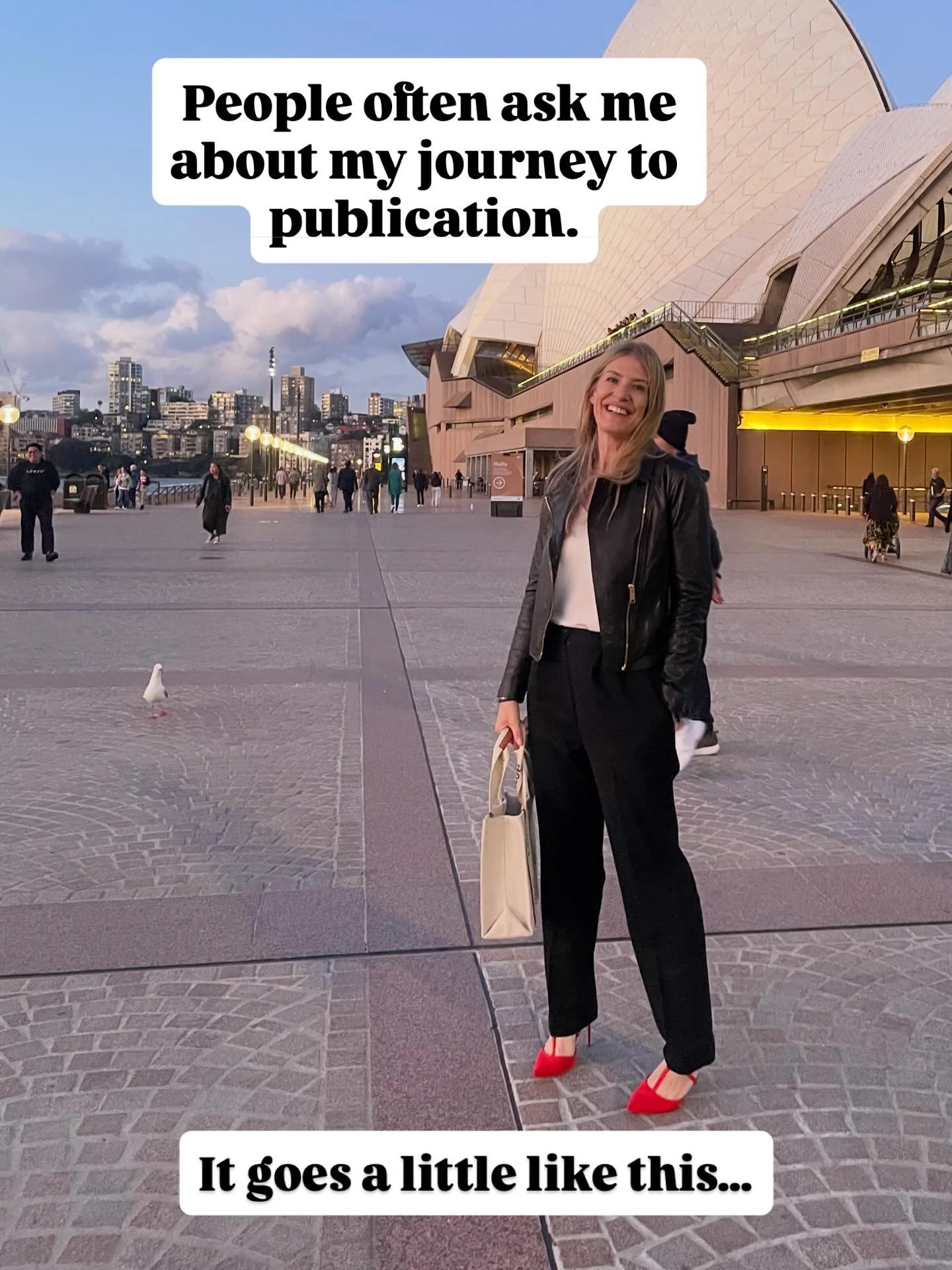 This was how I got my first book published in 2022. Everything I did as a writer when I was younger led me to that point - including the terrible Barbados murder mystery! 🫣