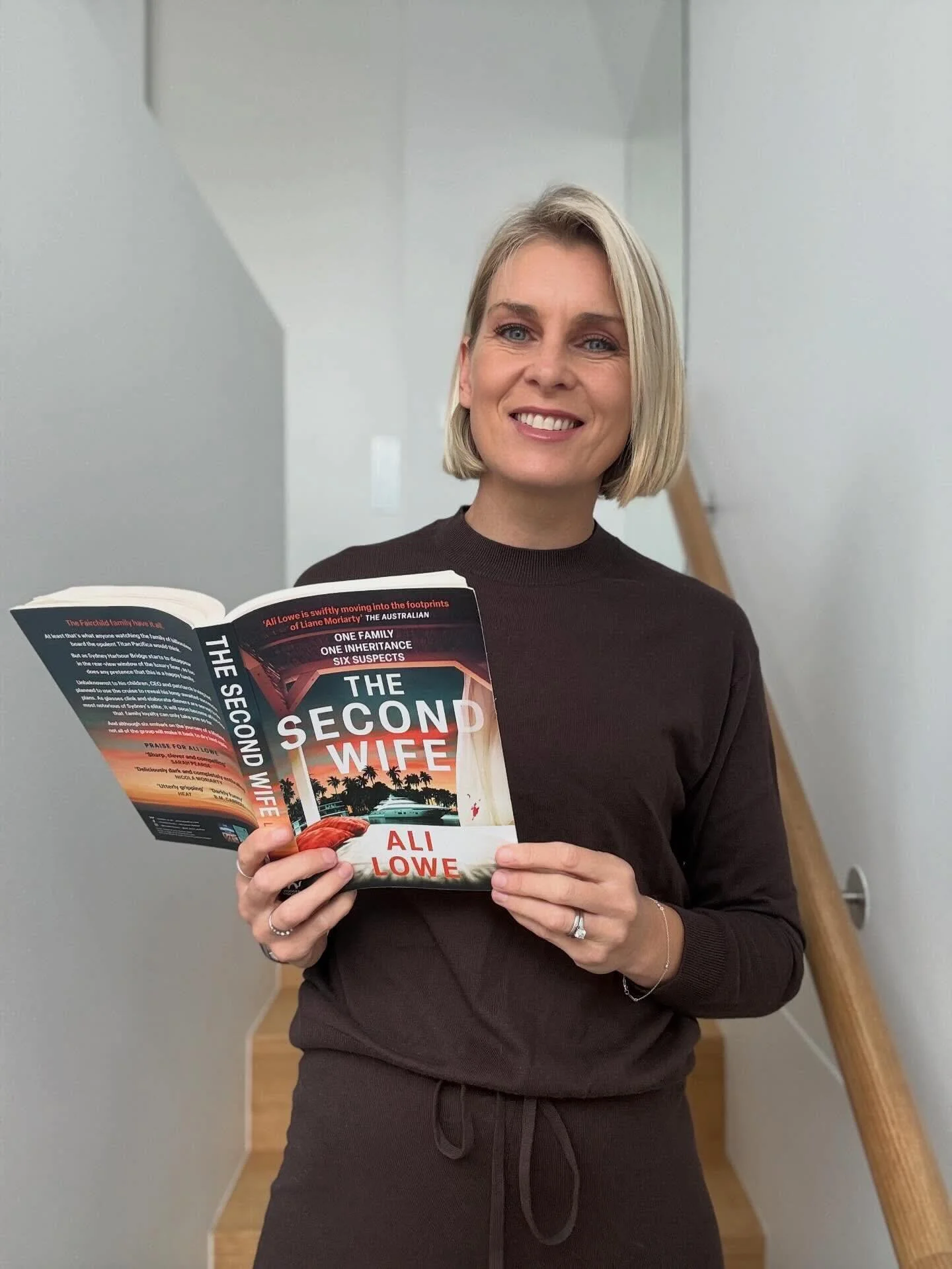 I love @sarahjonesfoxfooty and her book reviews, so I was pretty chuffed to open the &lsquo;gram and see this one for The Second Wife. Thanks, Sarah! I&rsquo;m thrilled you enjoyed your time on board Titan Pacifica with my crazy cast of characters 🚢