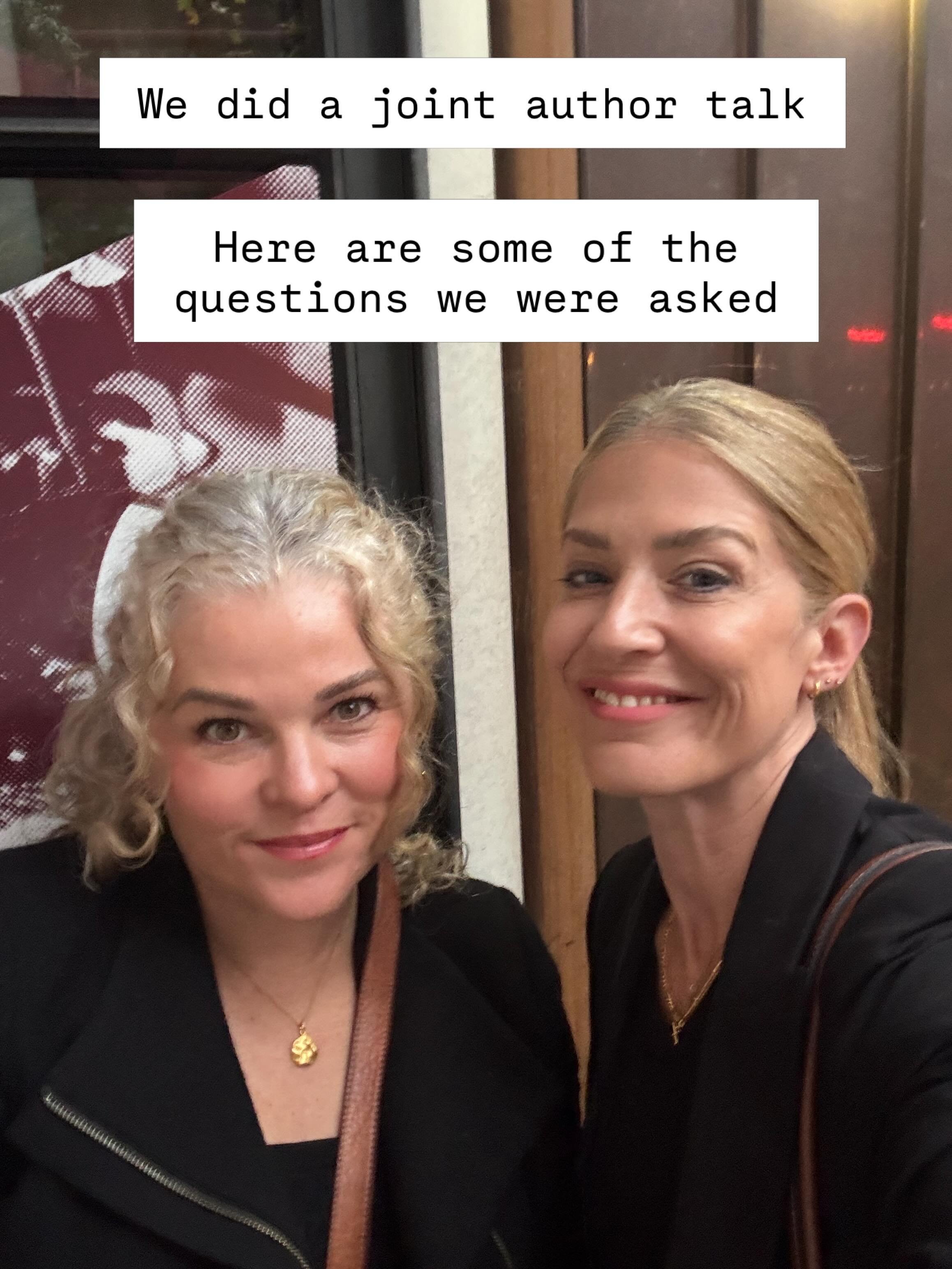 A fab night in Melbourne with @kate_horan_author, answering these questions from @fhclibrary and plenty more!

Thanks to @baysidelibraries, @bennsbooks and &lsquo;Uber Anne&rsquo; @annefreemanwrites 🙌🏻