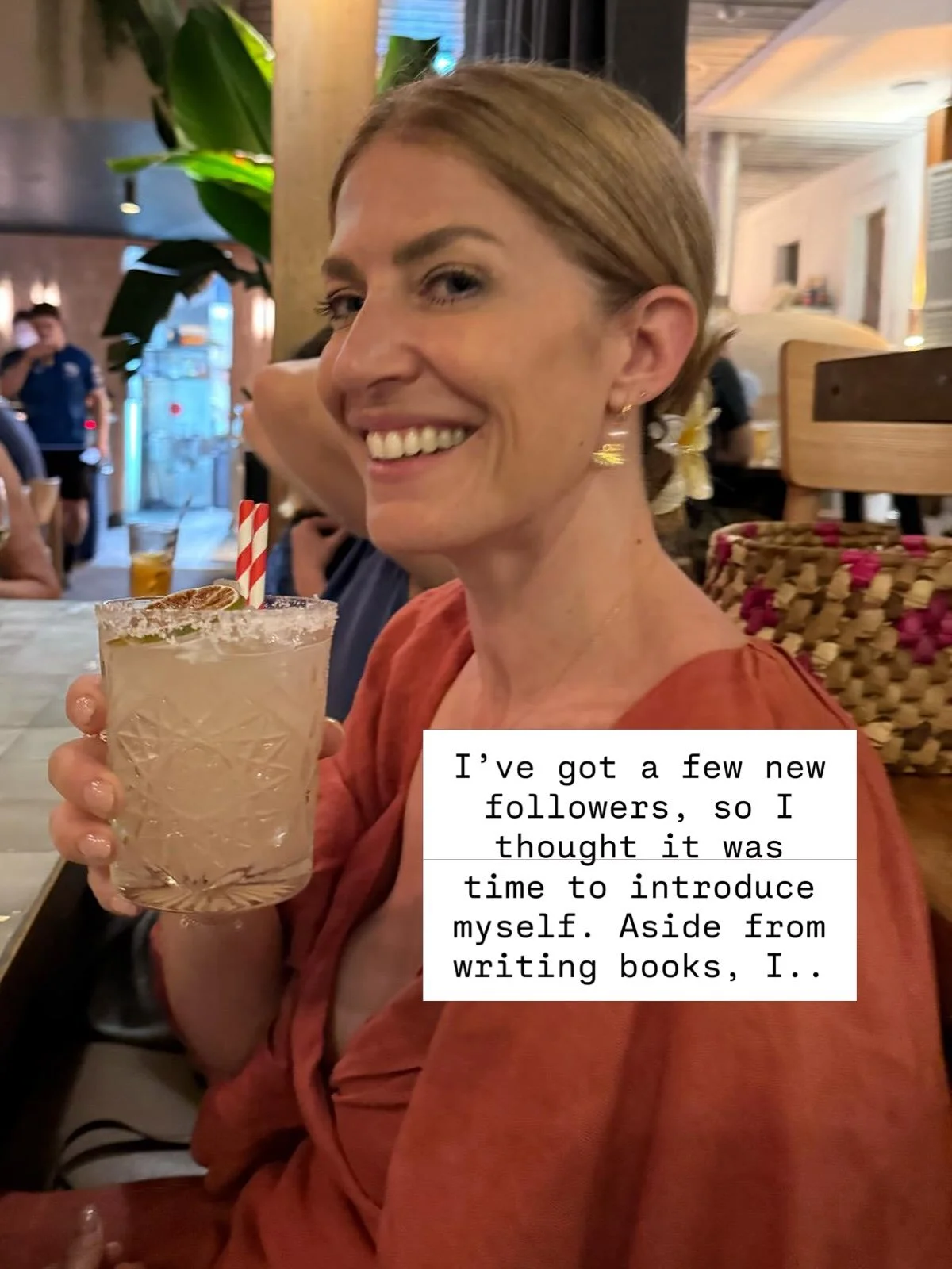 Love: cats, duck pancakes, French Martinis.

Hate: flying, sibling loss, myself when meeting authors I love 🫣

I&rsquo;m challenging @kate_horan_author @petronellamcgovern_author and @maxfawcett to reveal things readers might not know!
