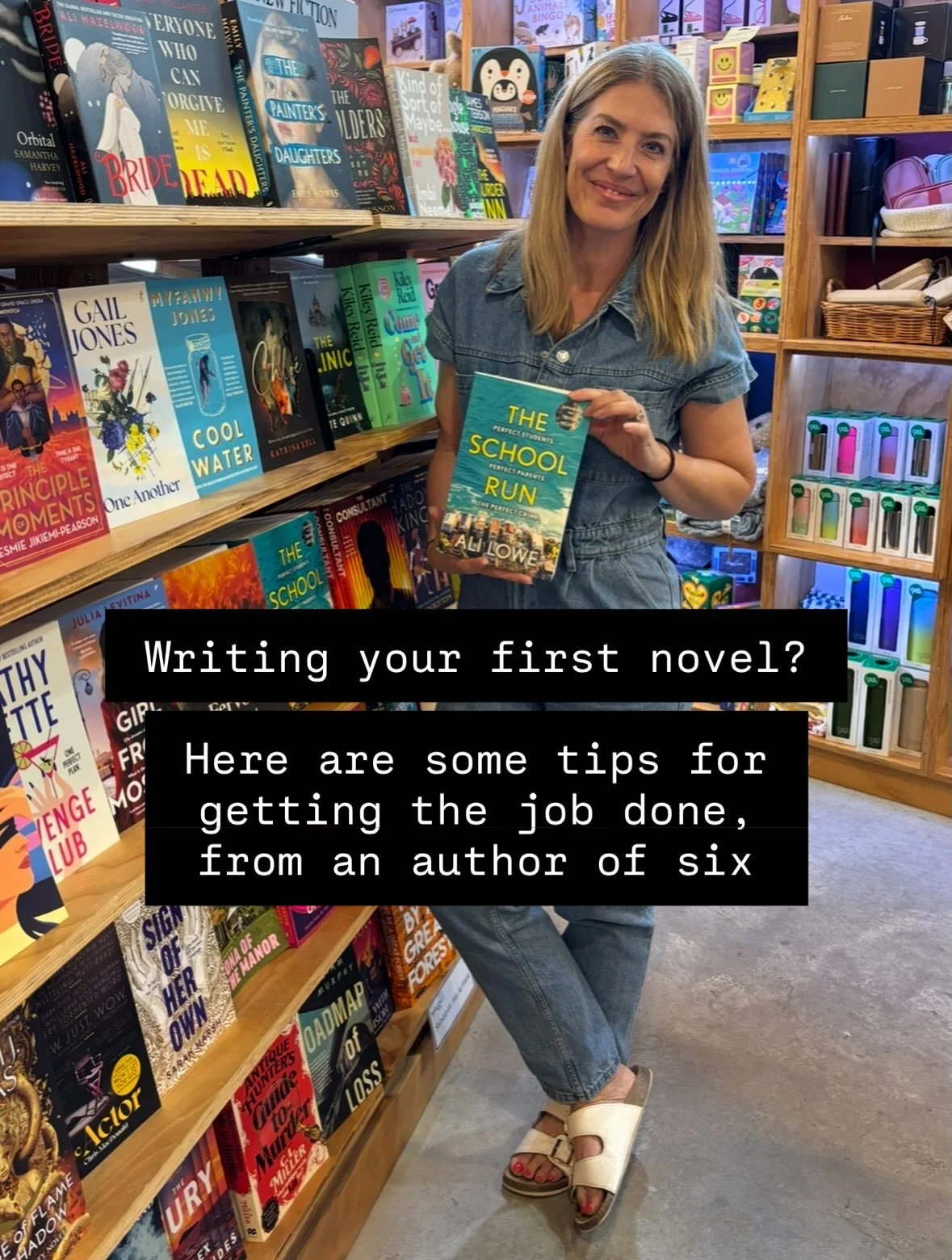 I always get asked for pointers by writers who are working on their first novels, so here are my top tips in handy slide form!