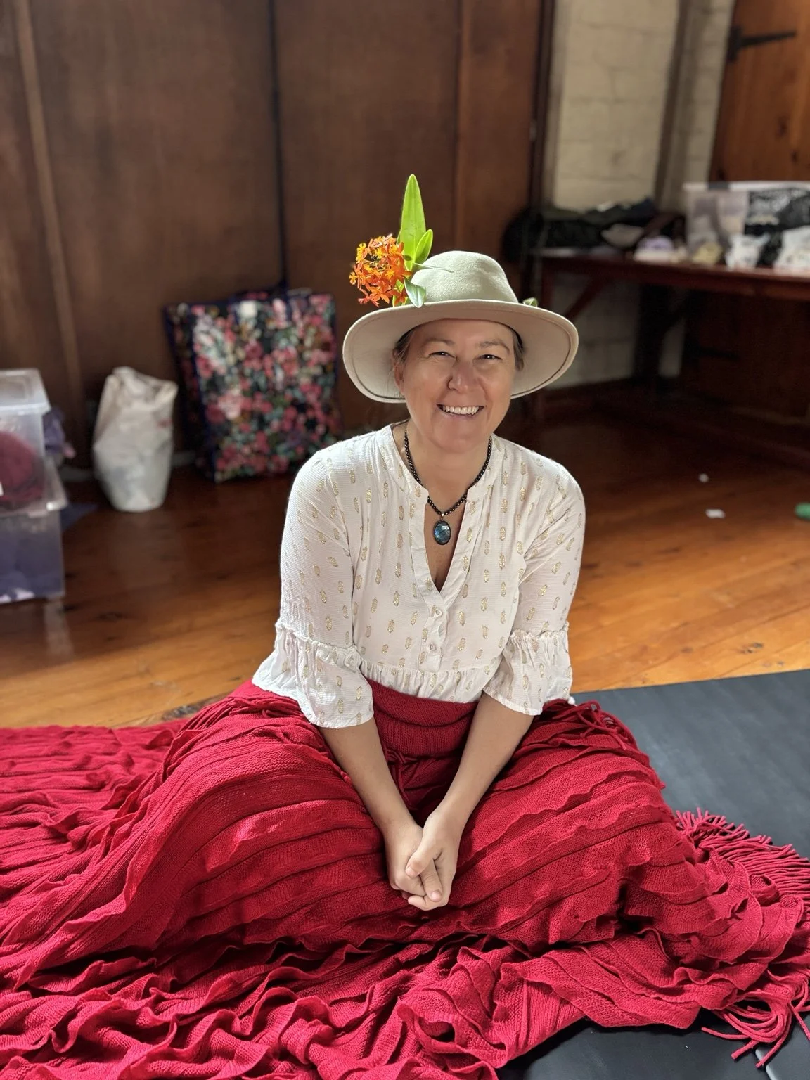 Tash at our Goddess Within Retreat 2026 | Stroud Monastery