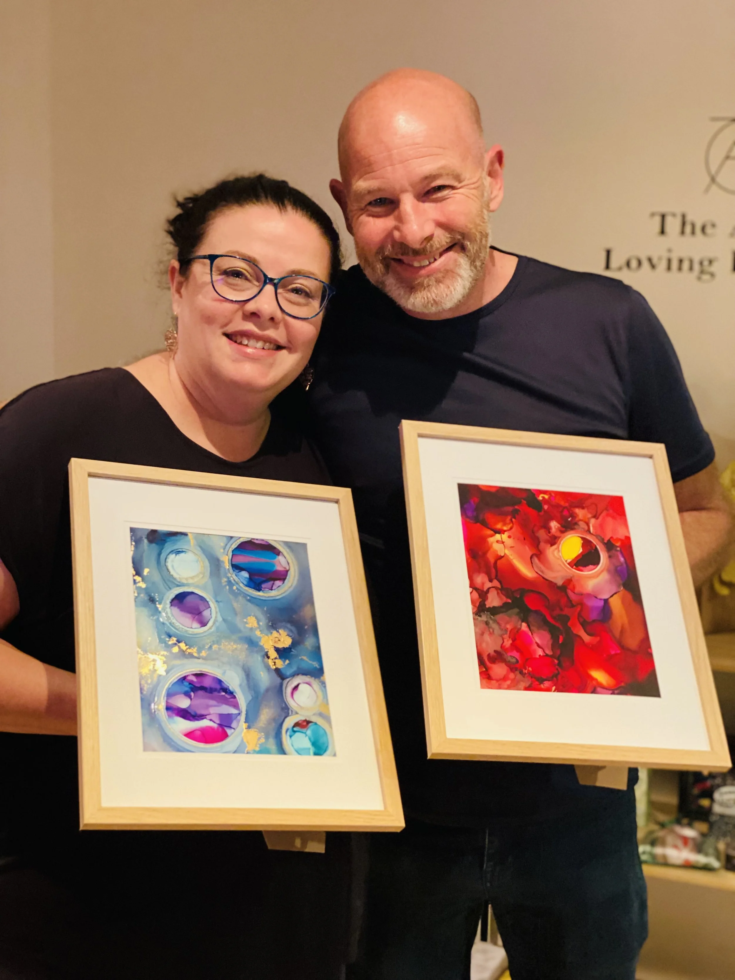 Valentines Day Private Session | Alcohol Ink 