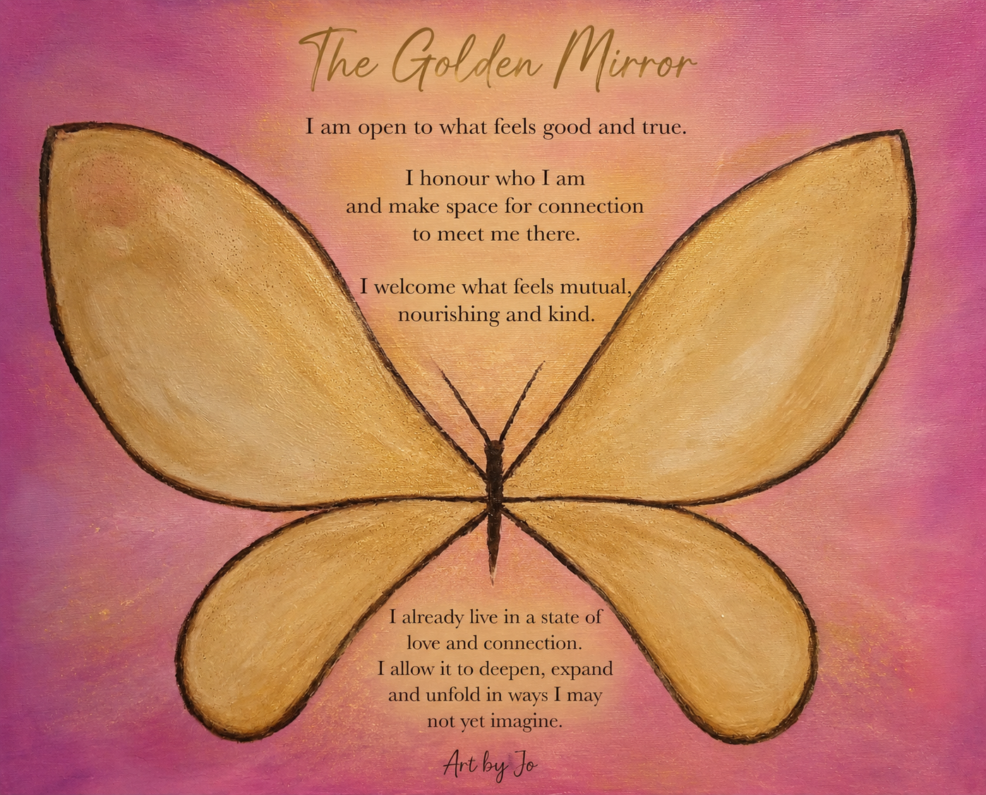 Art by Jo - Connection | The Butterfly Effect Workshop
