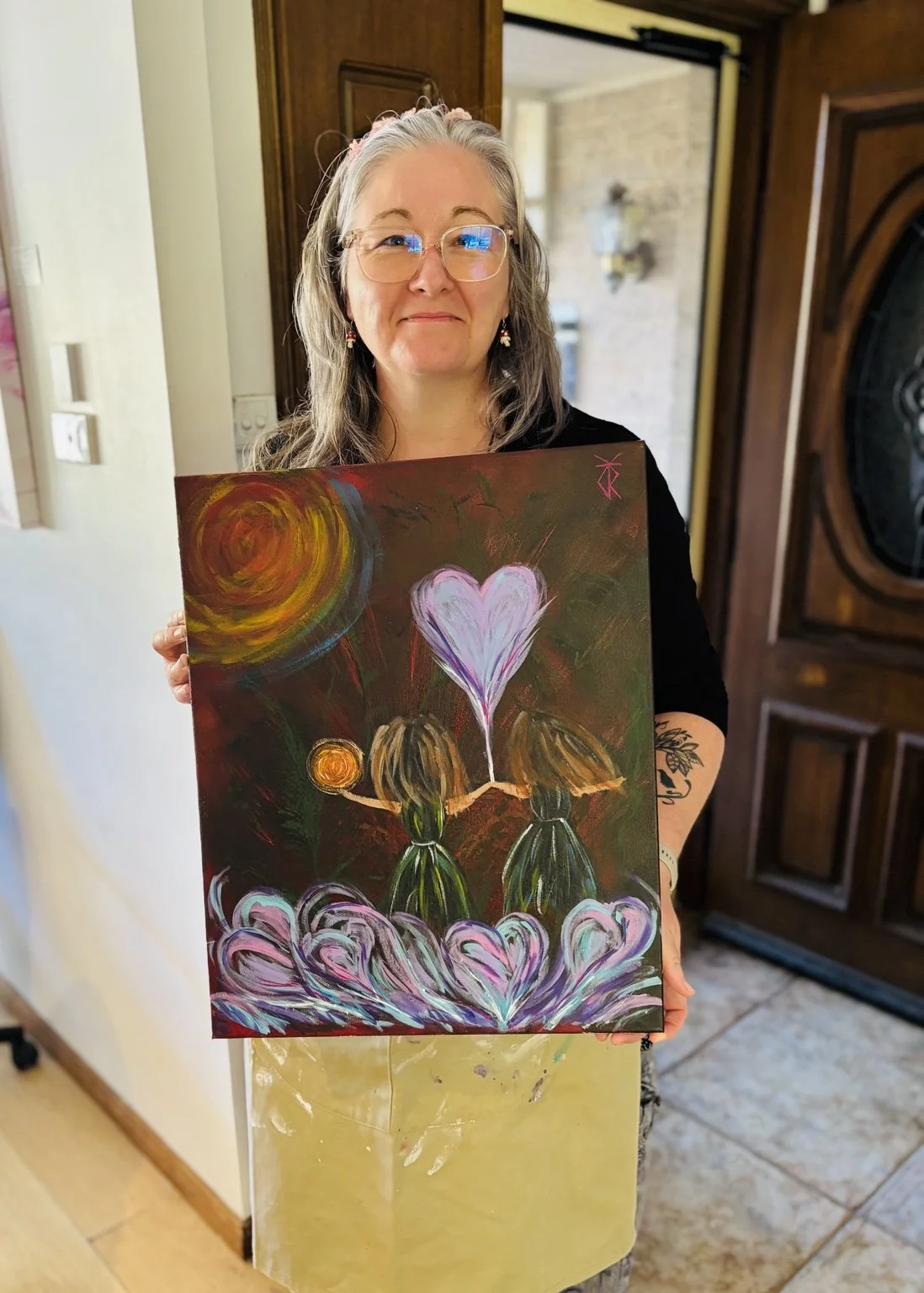 Alison and her Beautiful Inner Child Artwork
