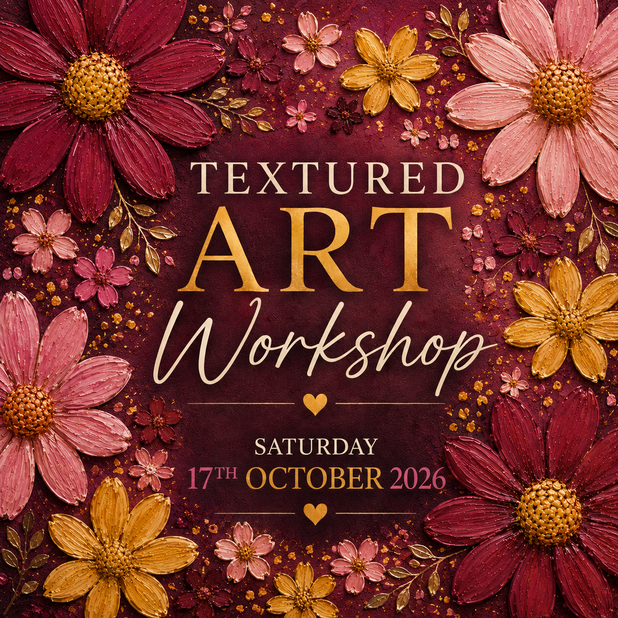 Textured Art Workshop - October