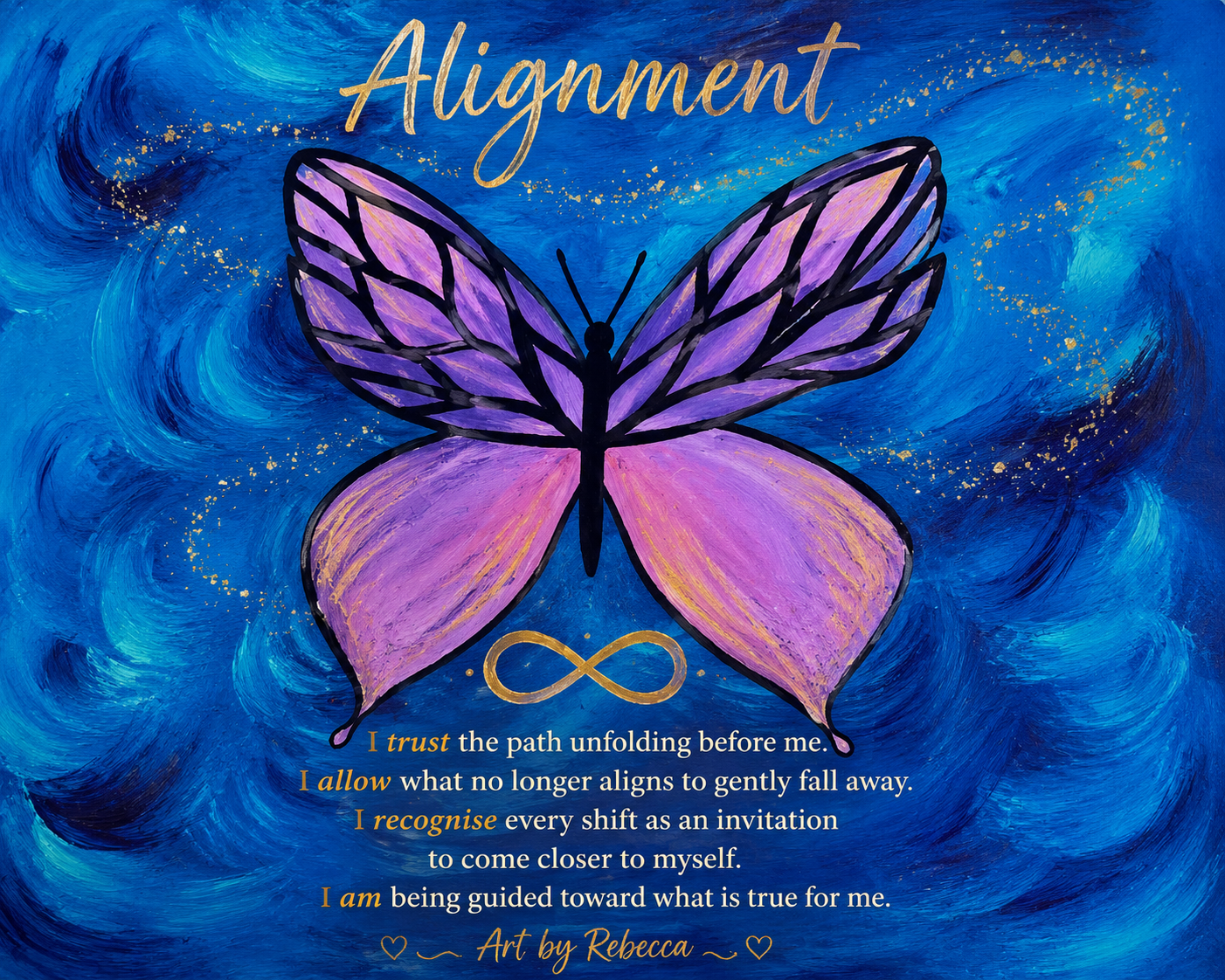Art by Rebecca - Alignment | The Butterfly Effect Workshop