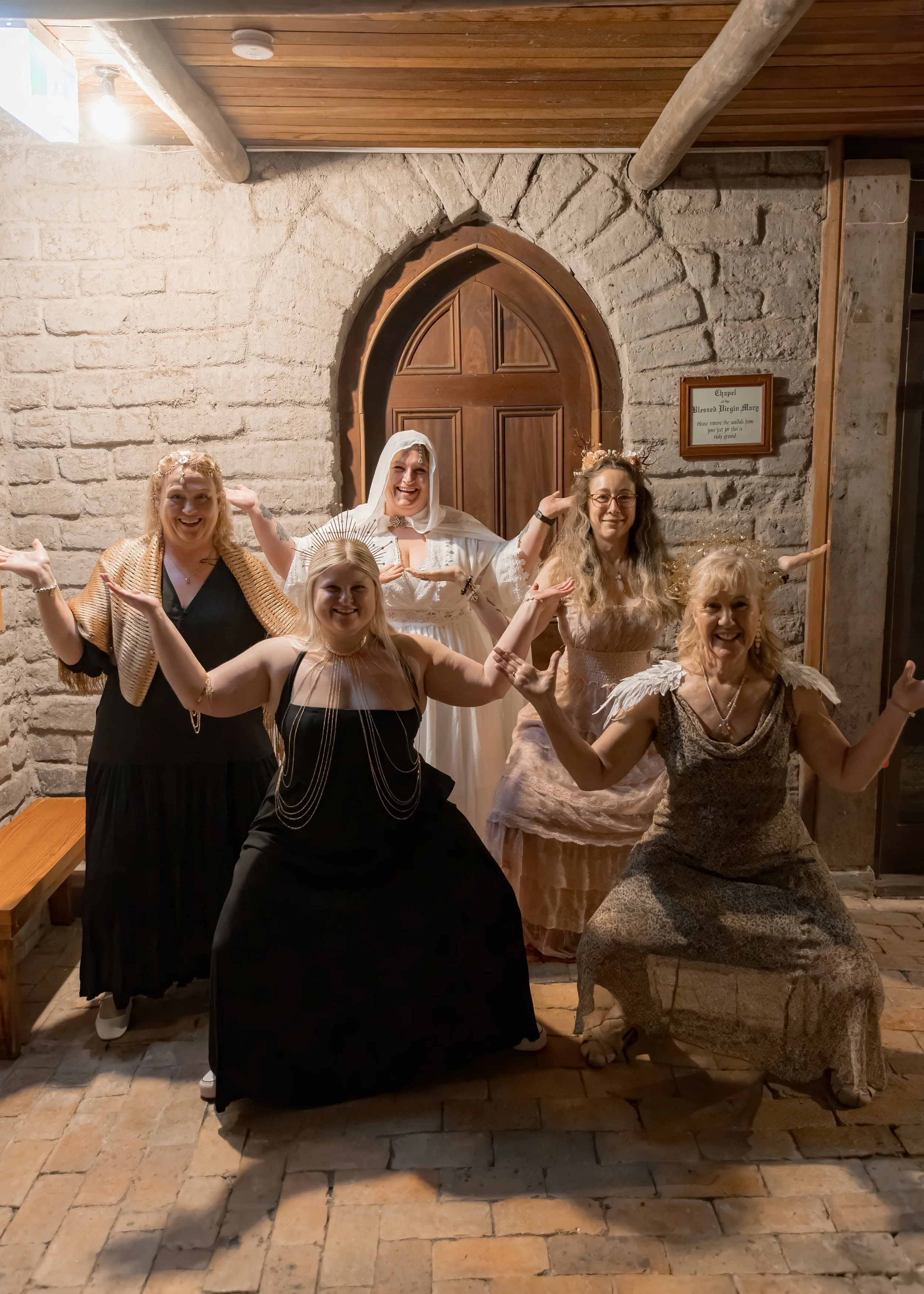 Our Goddess's at our Goddess Within Retreat 2026 | Stroud Monastery 