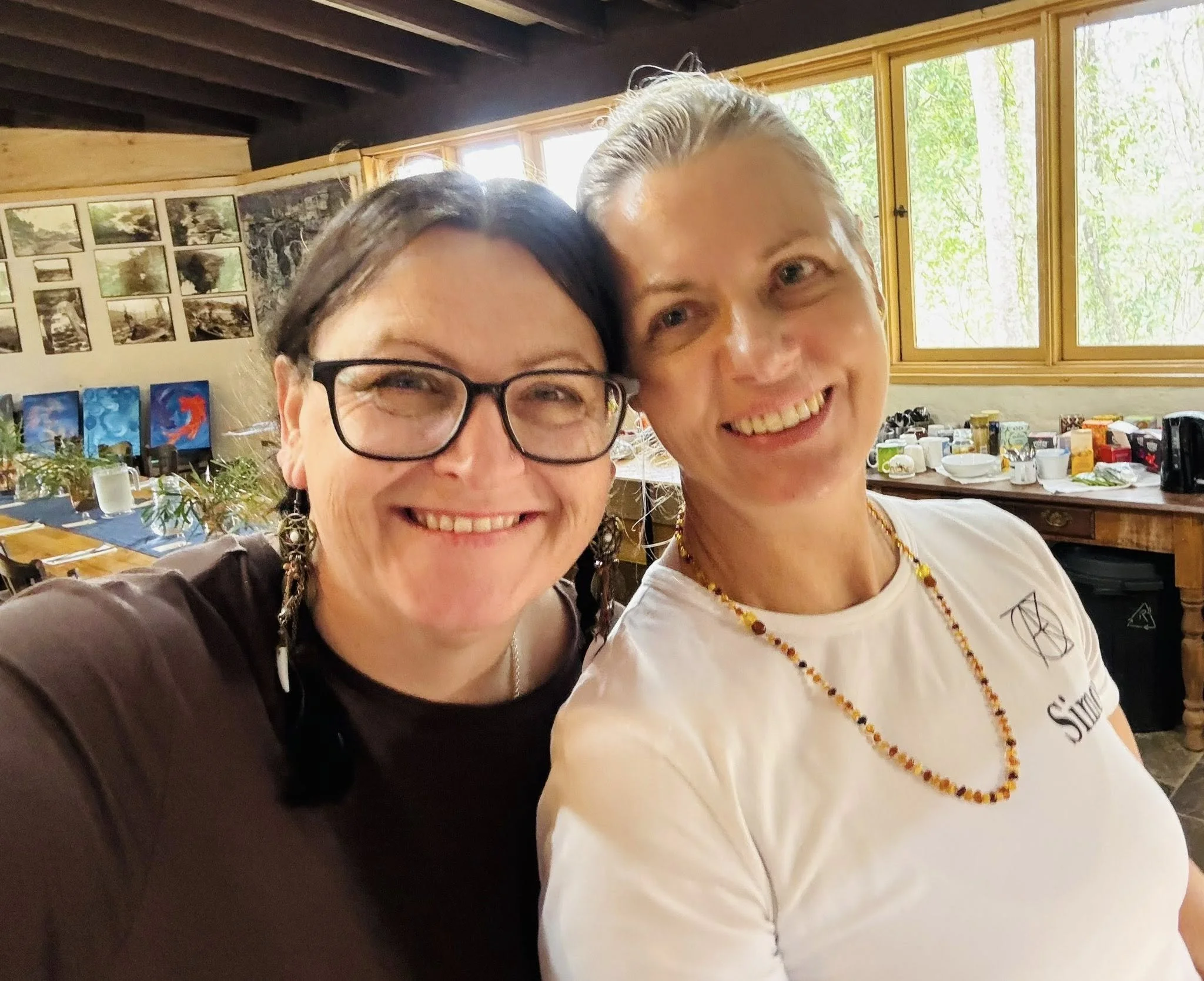 Romy & Simone | At our Art ad Wellness Retreat 2025