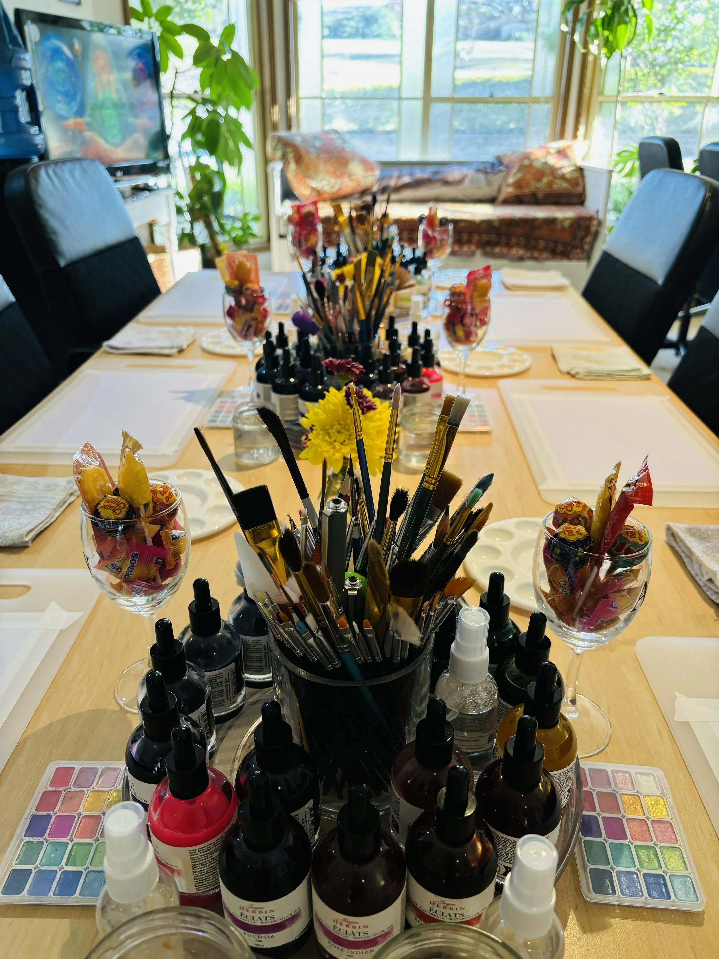 Session Setup | Watercolour and Wonder Workshop