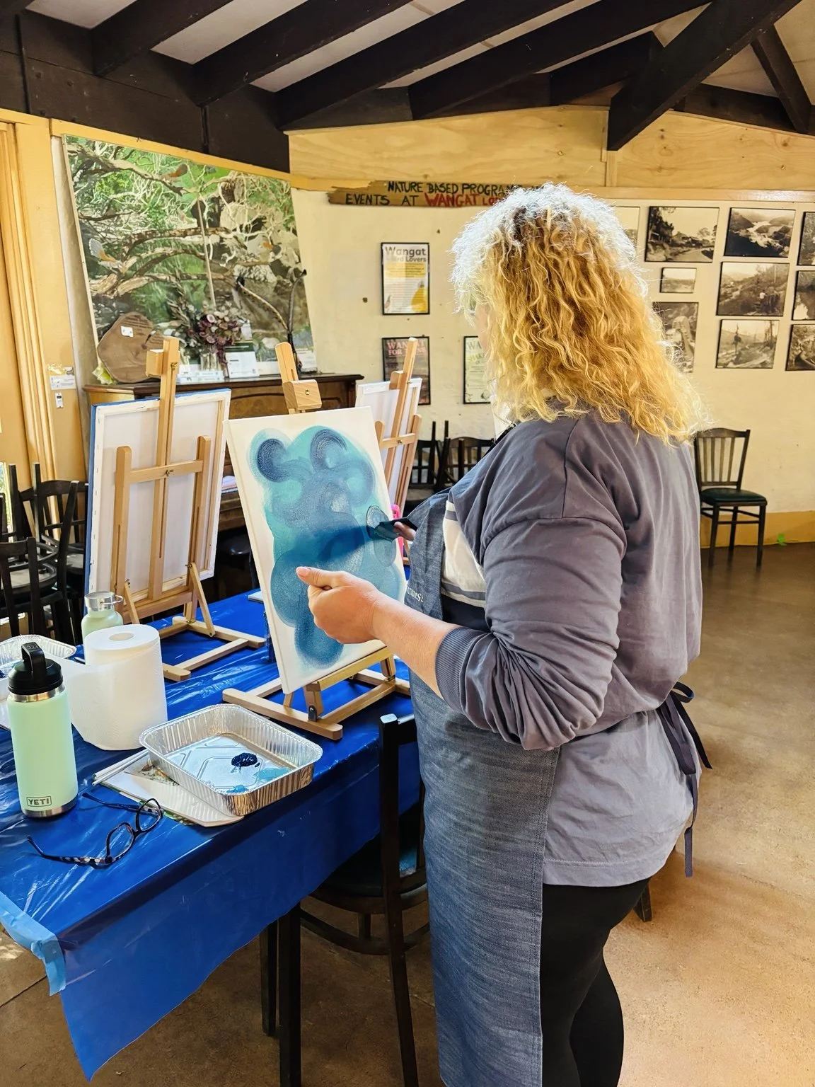 Joan at our Art and Wellness Retreat | Wangat Lodge 2025